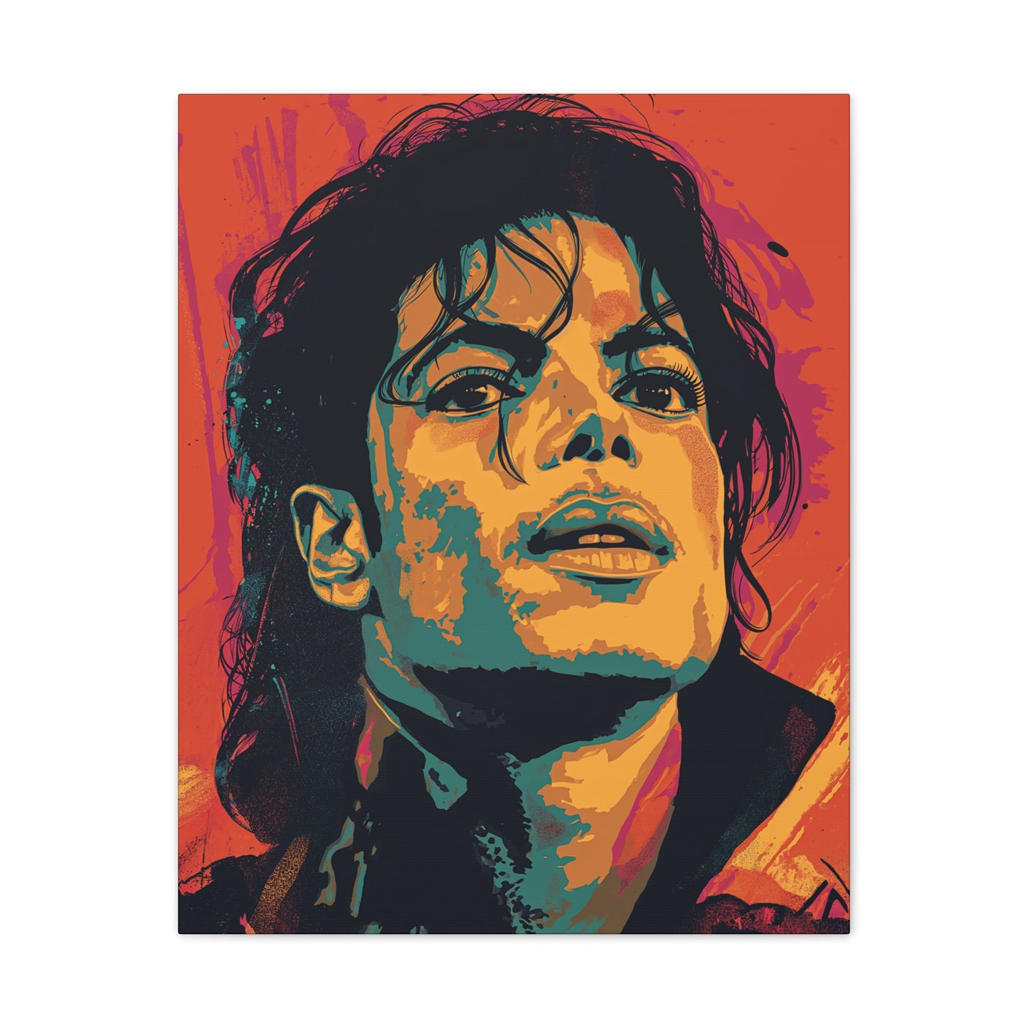 Jackson 2 Canvas Stretched, 0.75"