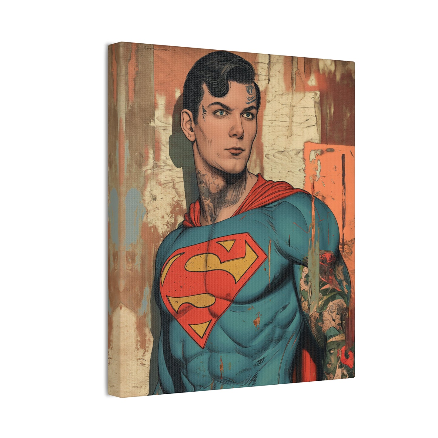 Super 1 Canvas Stretched, 0.75"