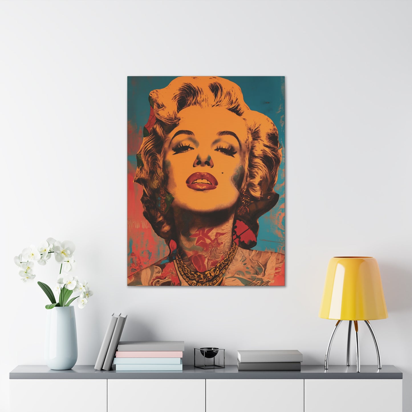 Marilyn 1 Canvas Stretched, 0.75"