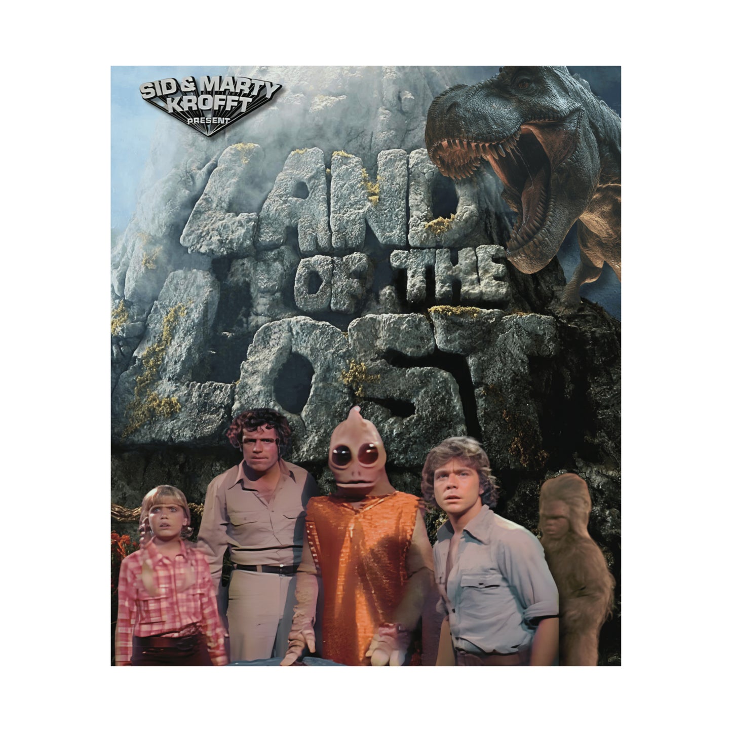 Land of the Lost Matte Vertical Posters