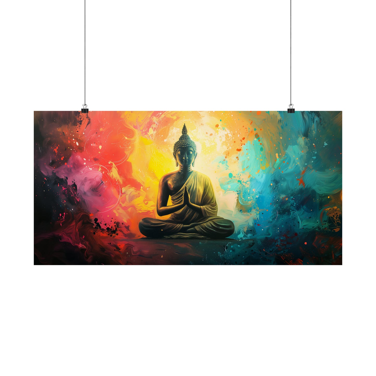 Buddha 2 Horizontal Posters