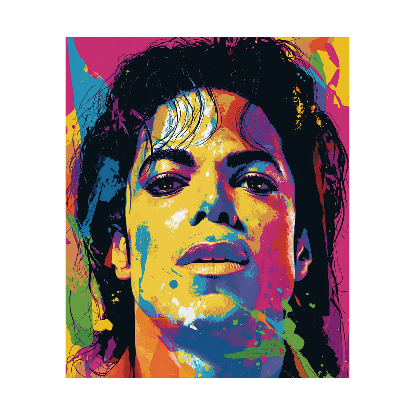 Jackson 1 Matte Vertical Posters