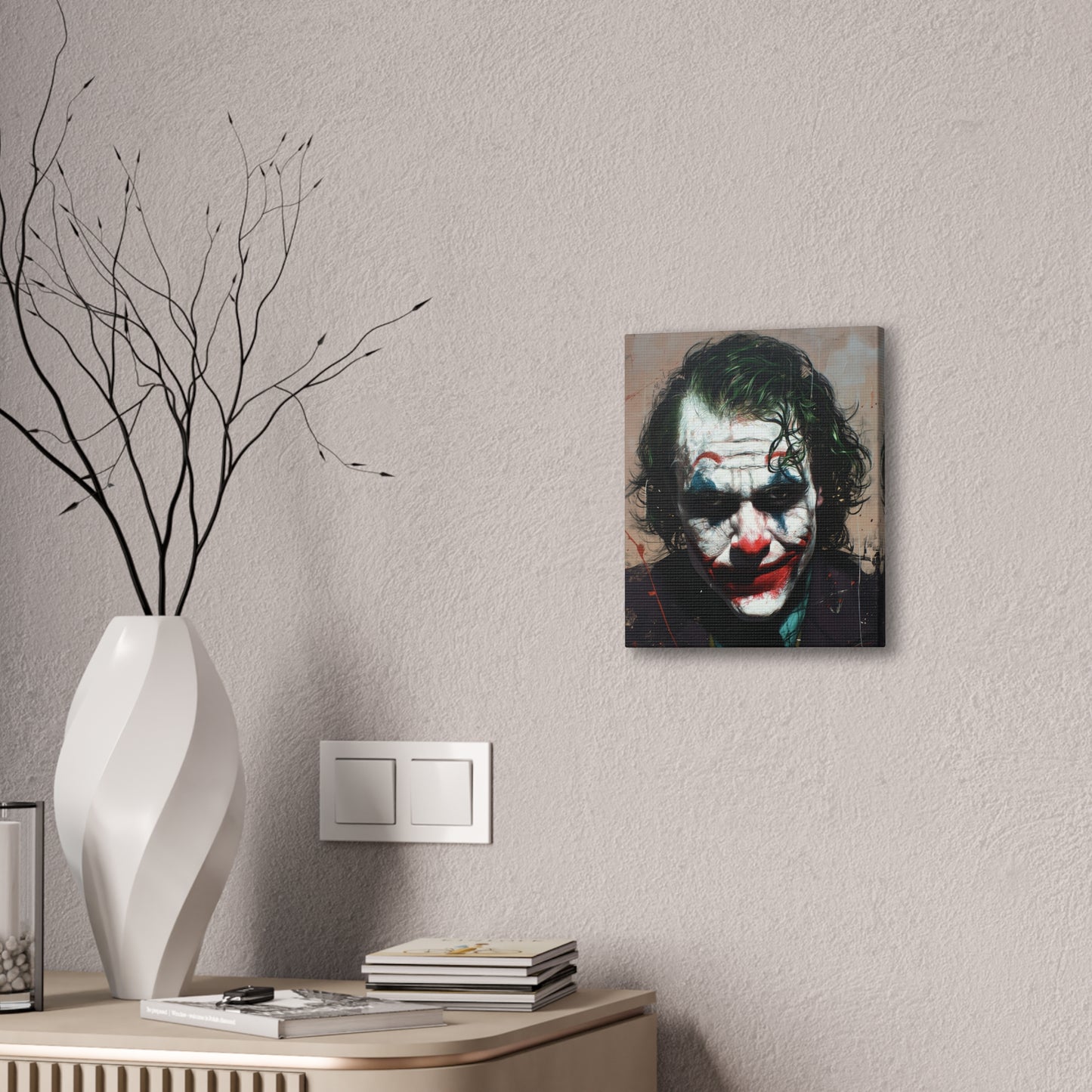 Joker 2 Canvas Stretched, 0.75"