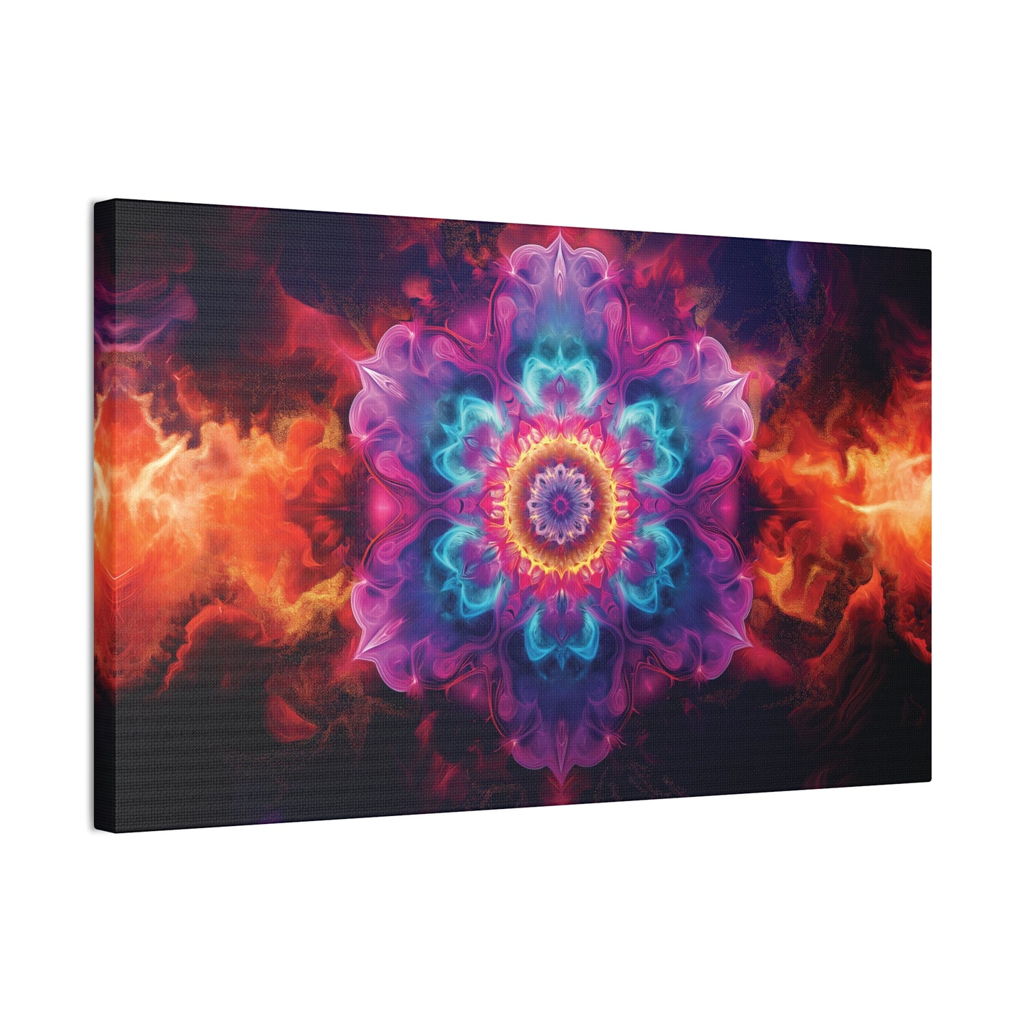 Deep Mandala 1 Canvas Stretched, 0.75"