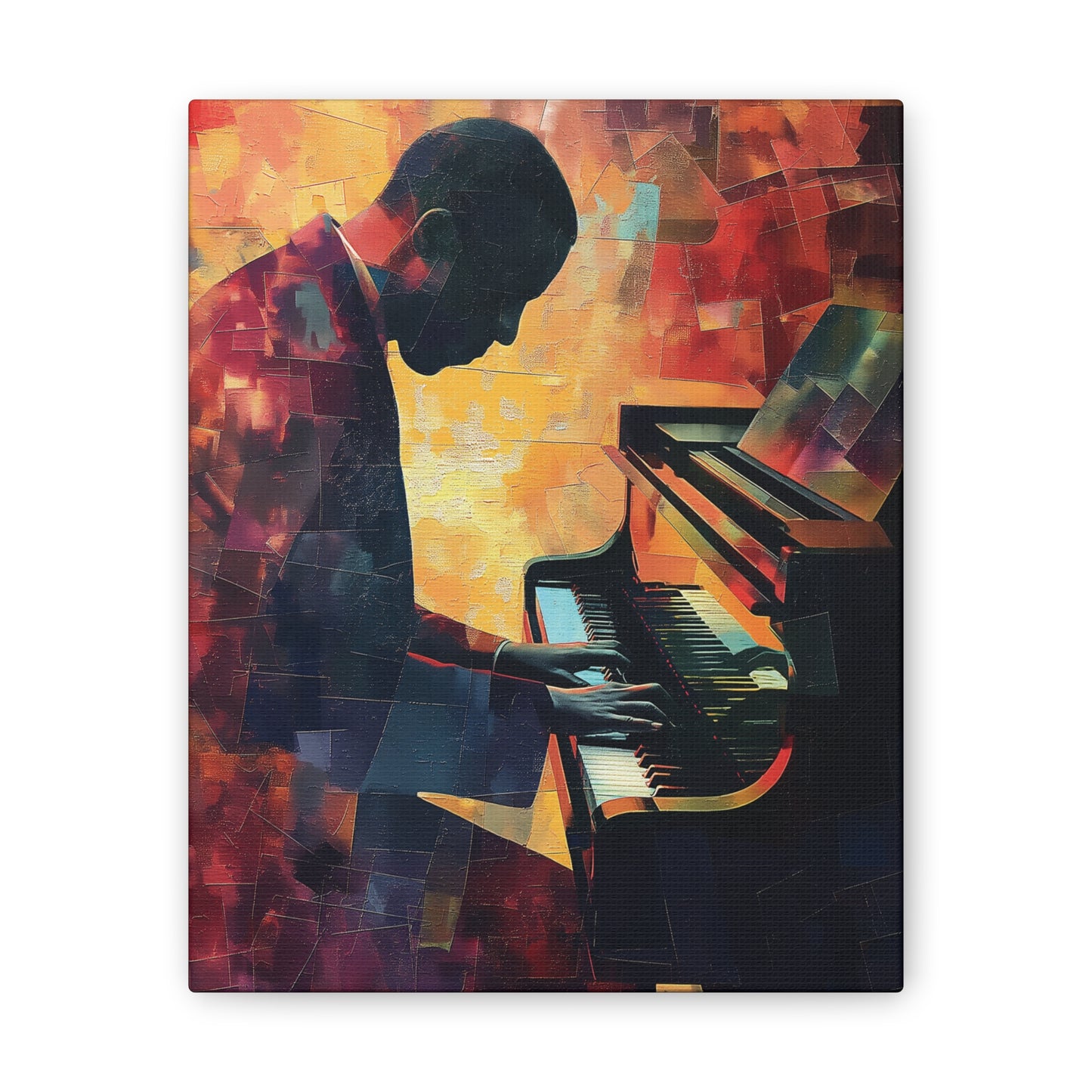 Piano 1 Canvas Stretched, 0.75"