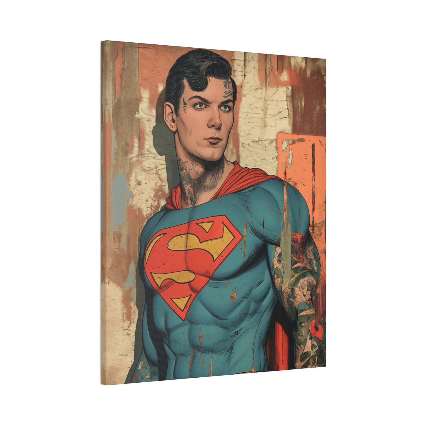 Super 1 Canvas Stretched, 0.75"