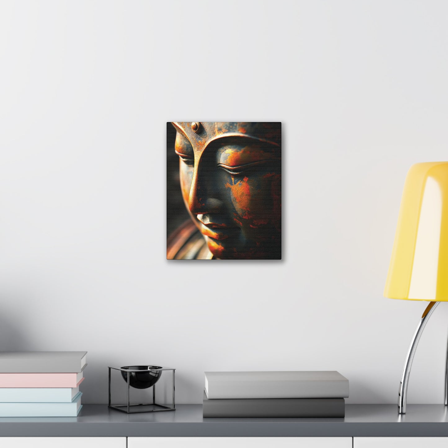 Buddha 21 Canvas Stretched, 0.75"