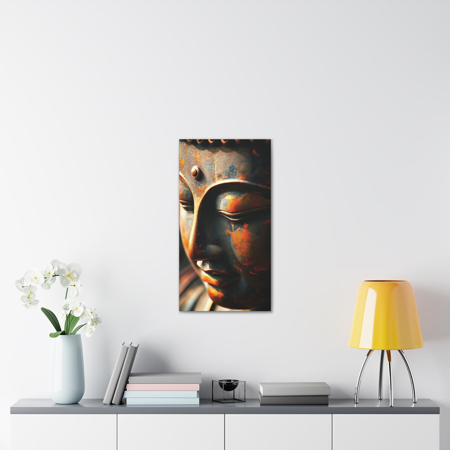 Buddha 21 Canvas Stretched, 0.75"