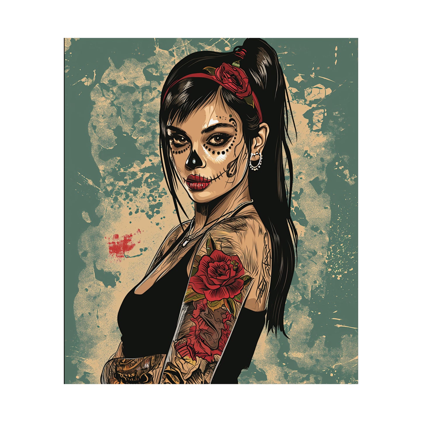 Day of the Dead 5 Matte Vertical Posters