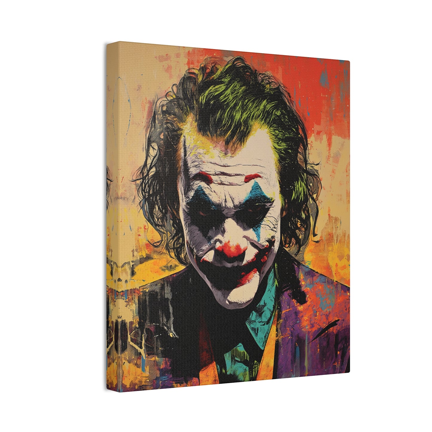 Joker 1 Canvas Stretched, 0.75"