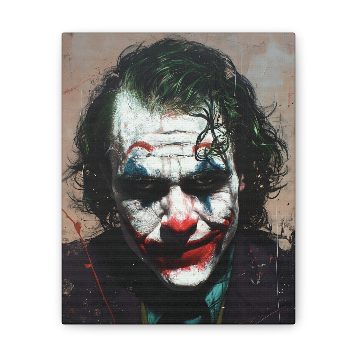 Joker 2 Canvas Stretched, 0.75"