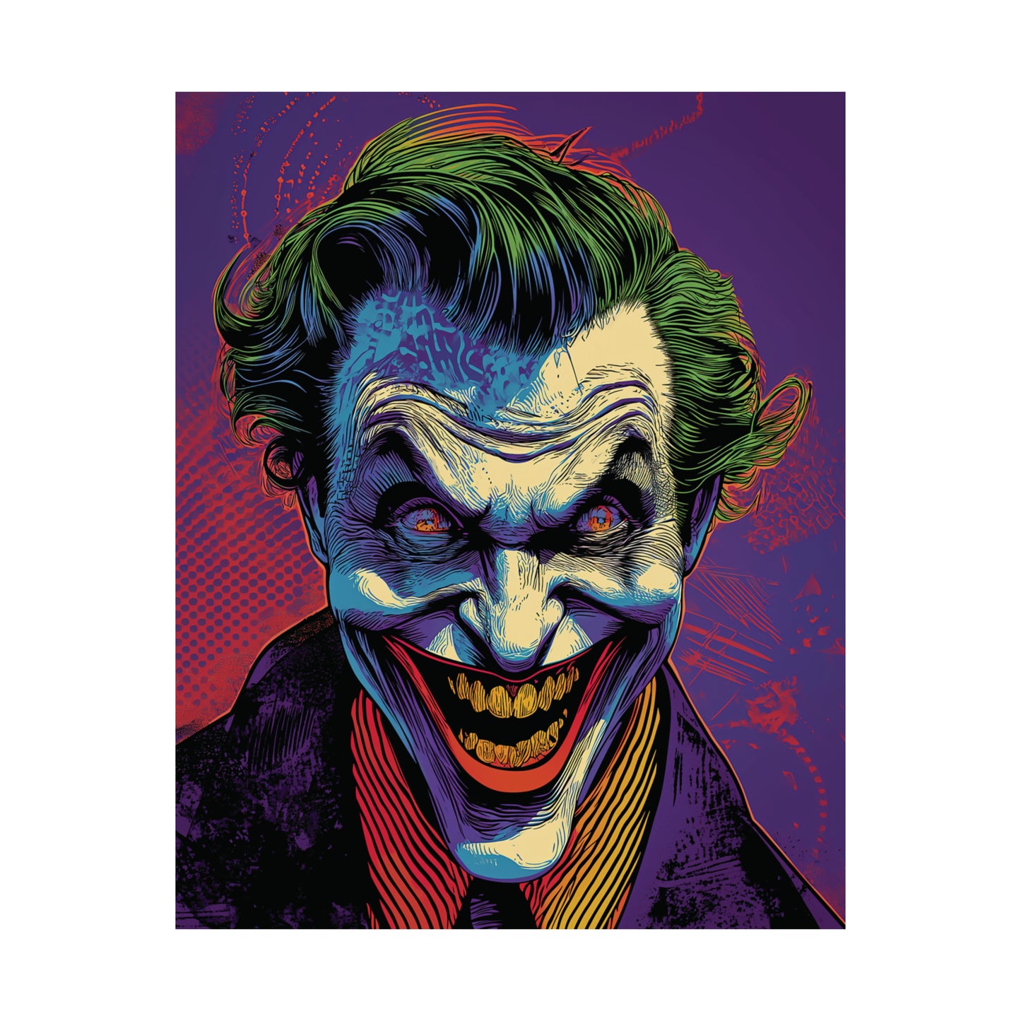Joker 6 Matte Vertical Posters