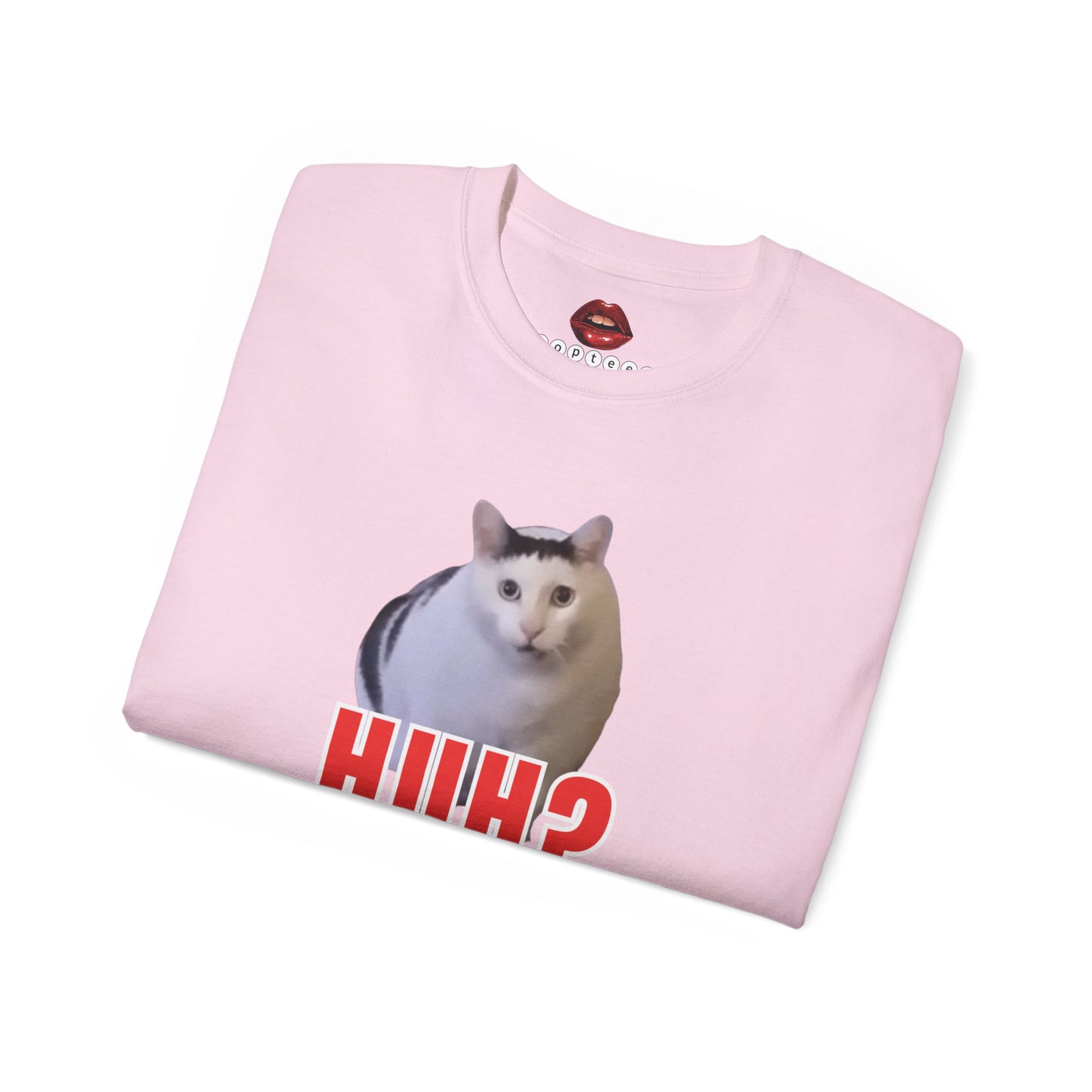 Huh? Cat Unisex Ultra Cotton Tee