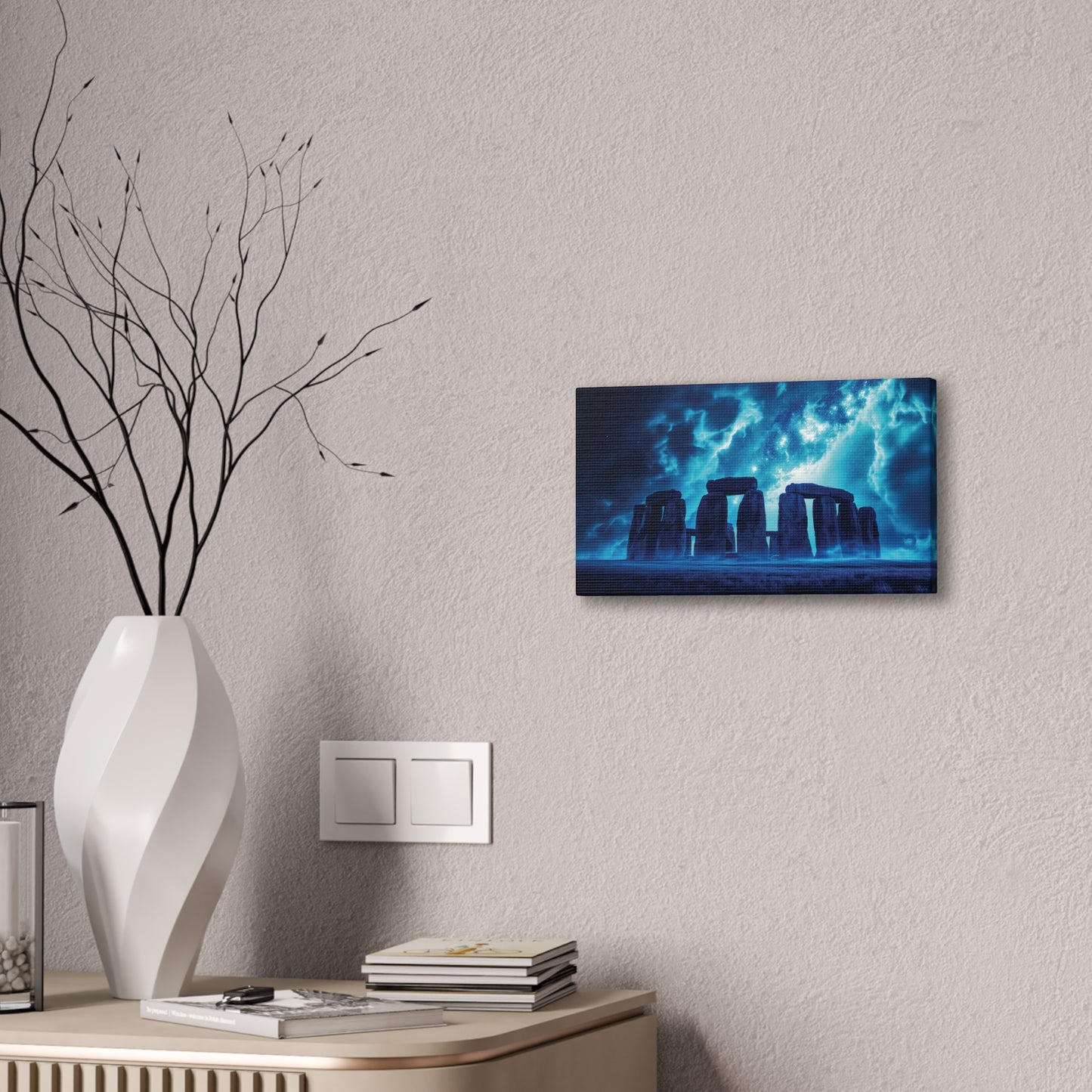 Stonehenge Energy 2 Canvas Stretched, 0.75"