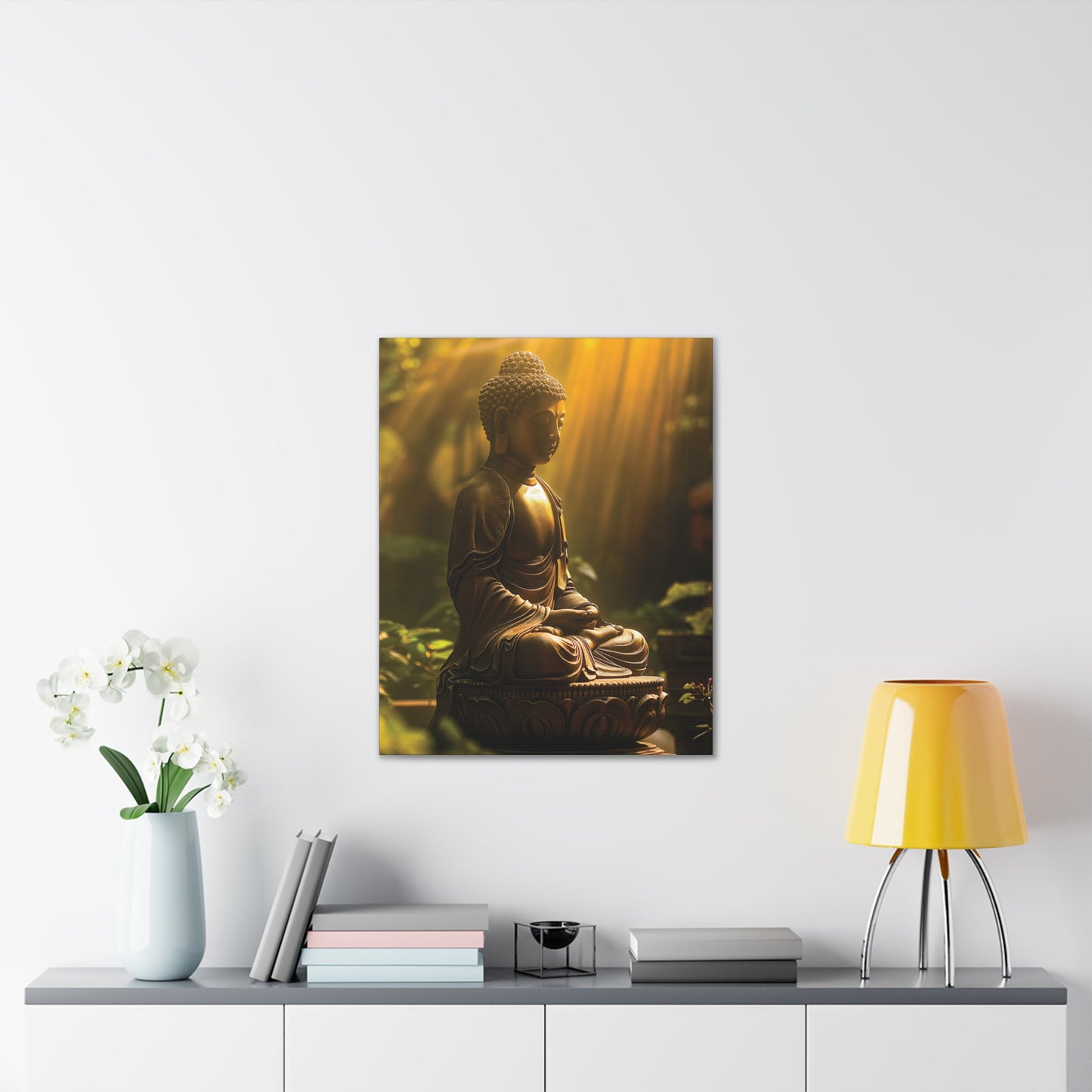 Buddha 26 Canvas Stretched, 0.75"
