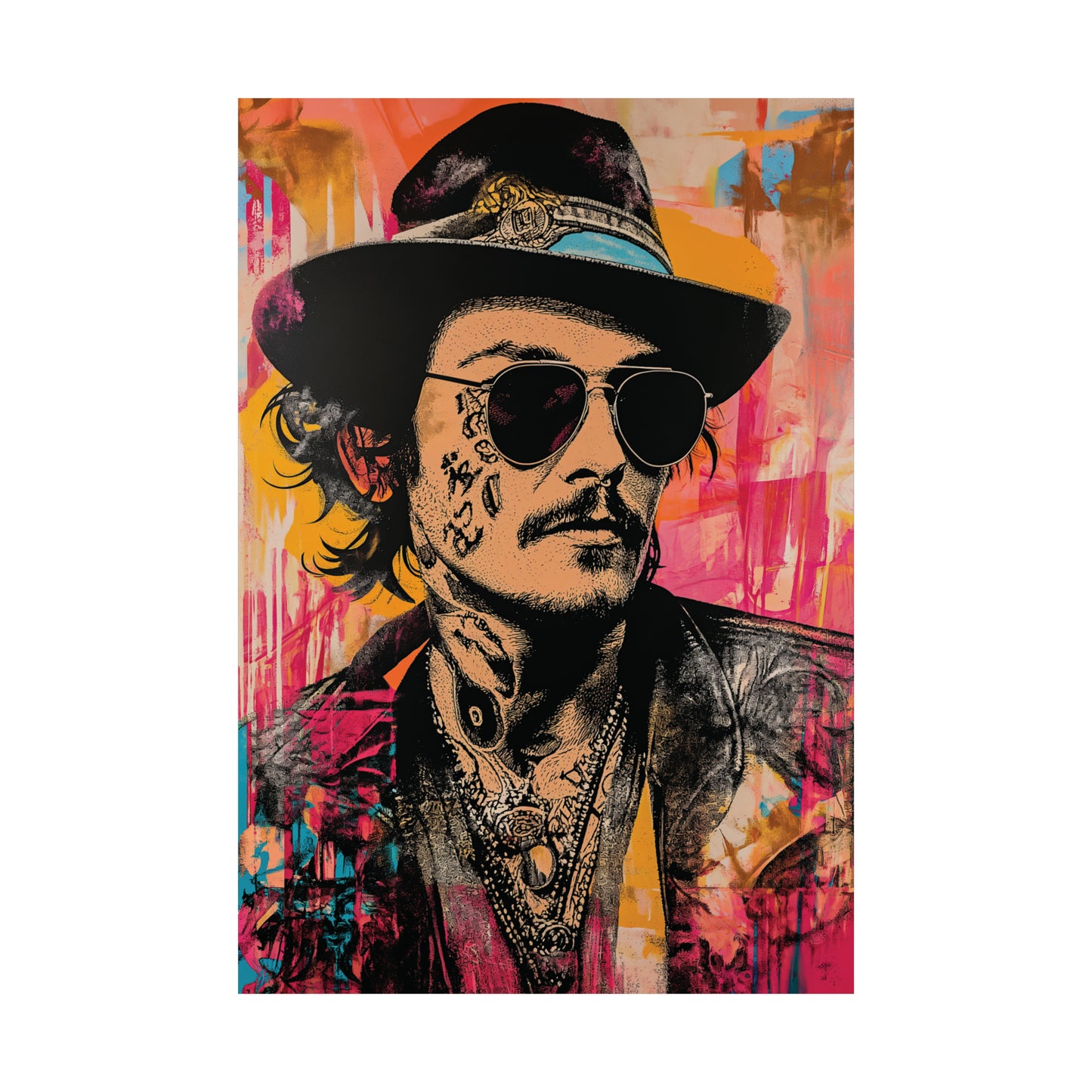 Depp 1 Matte Vertical Posters