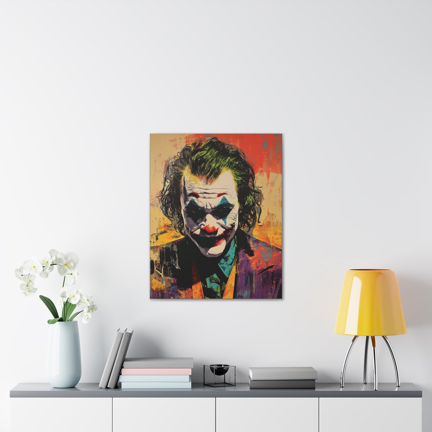 Joker 1 Canvas Stretched, 0.75"