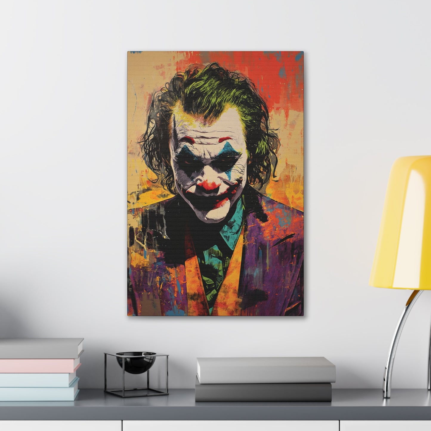 Joker 1 Canvas Stretched, 0.75"