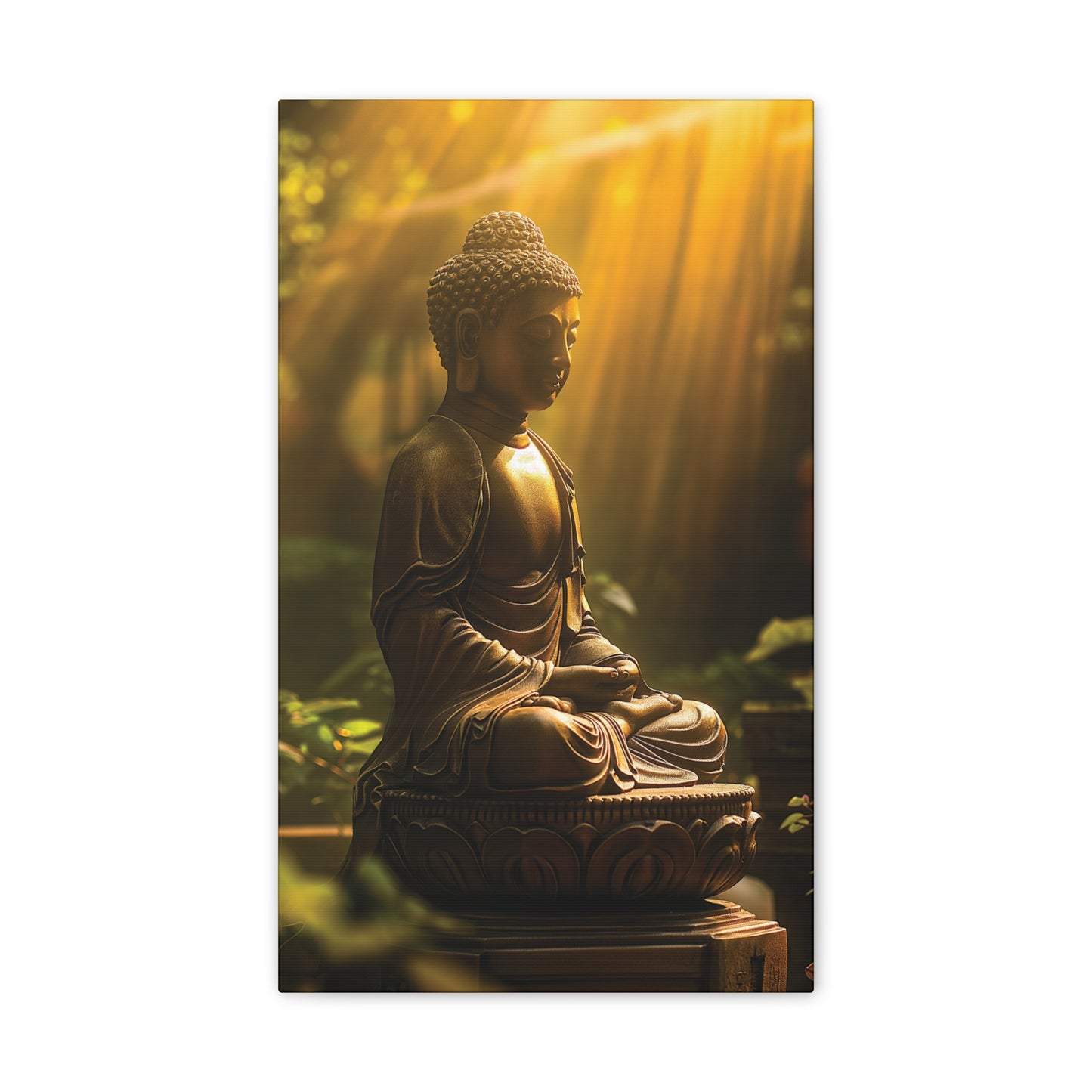Buddha 26 Canvas Stretched, 0.75"