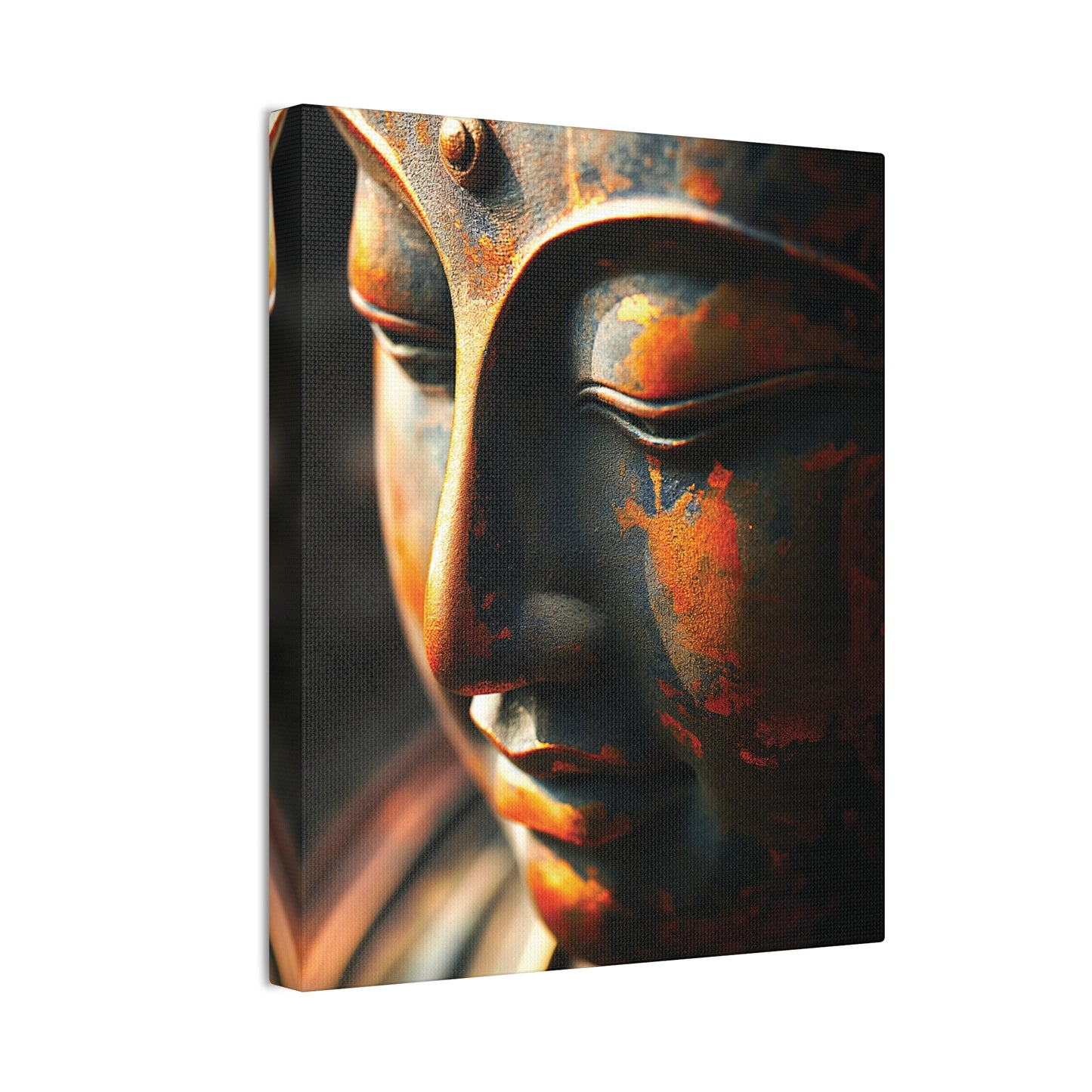 Buddha 21 Canvas Stretched, 0.75"