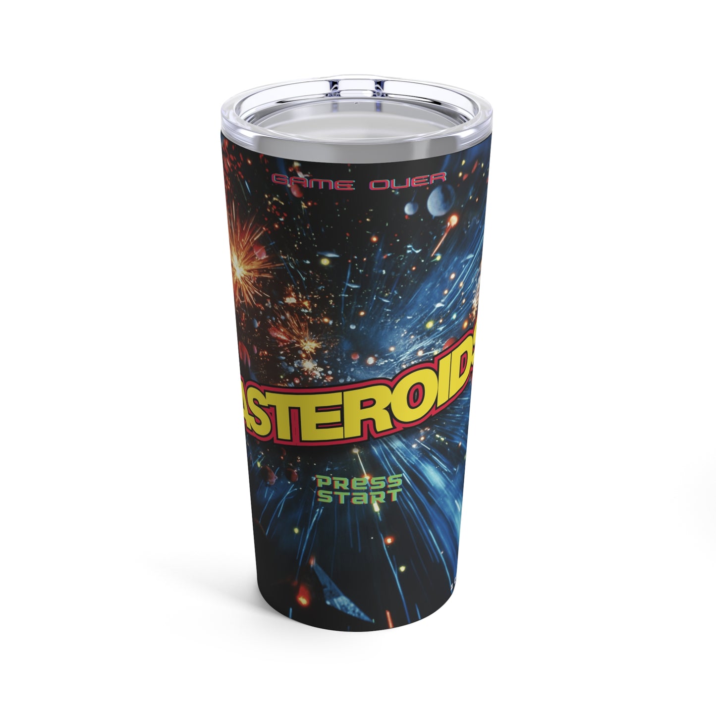 Asteroids Black It Tumbler 20oz