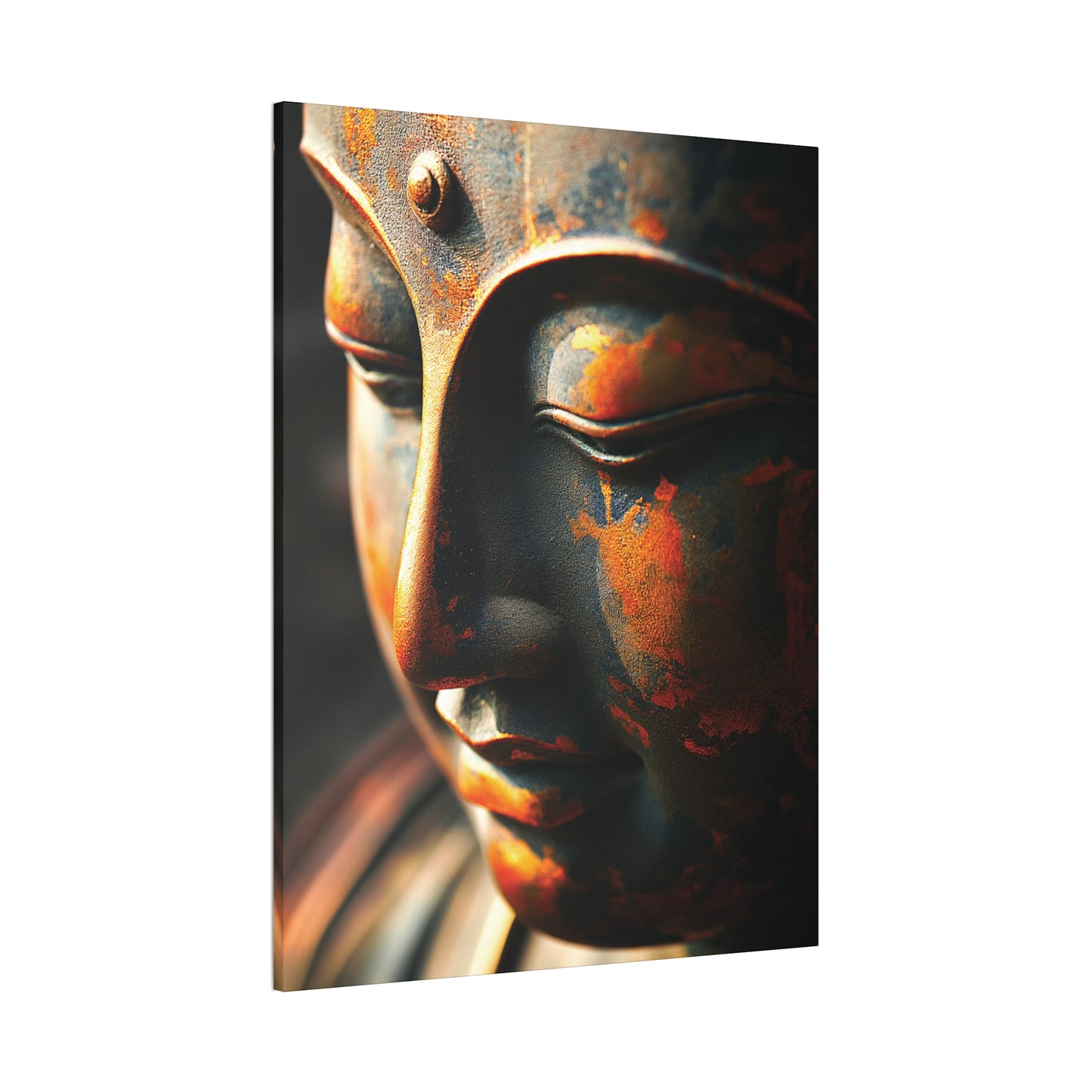 Buddha 21 Canvas Stretched, 0.75"