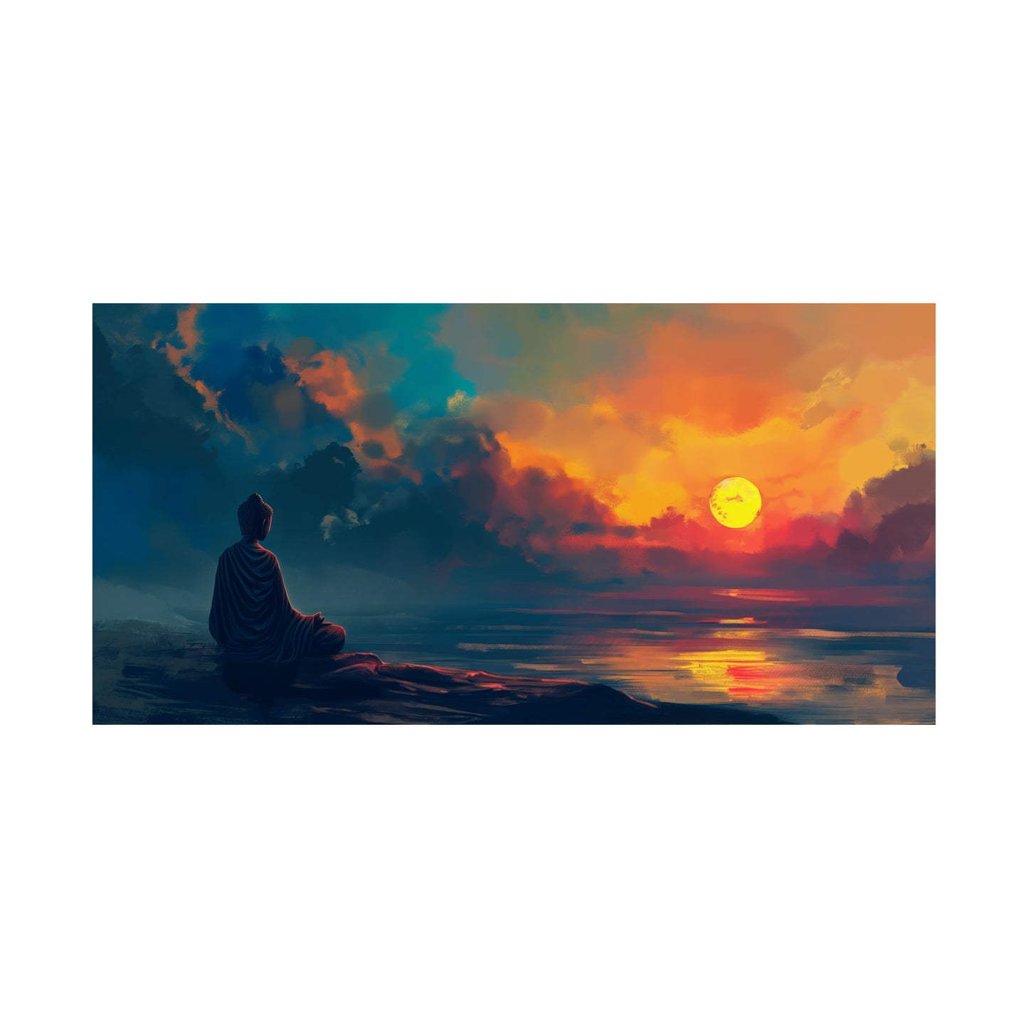 Buddha 3 Horizontal Posters