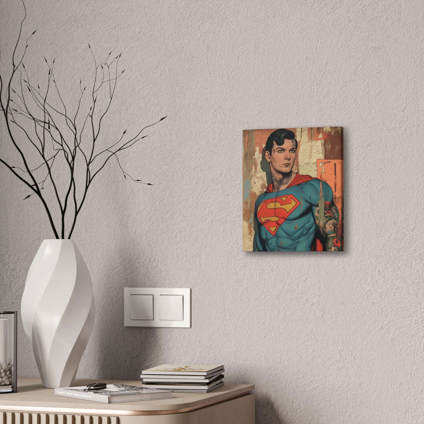 Super 1 Canvas Stretched, 0.75"