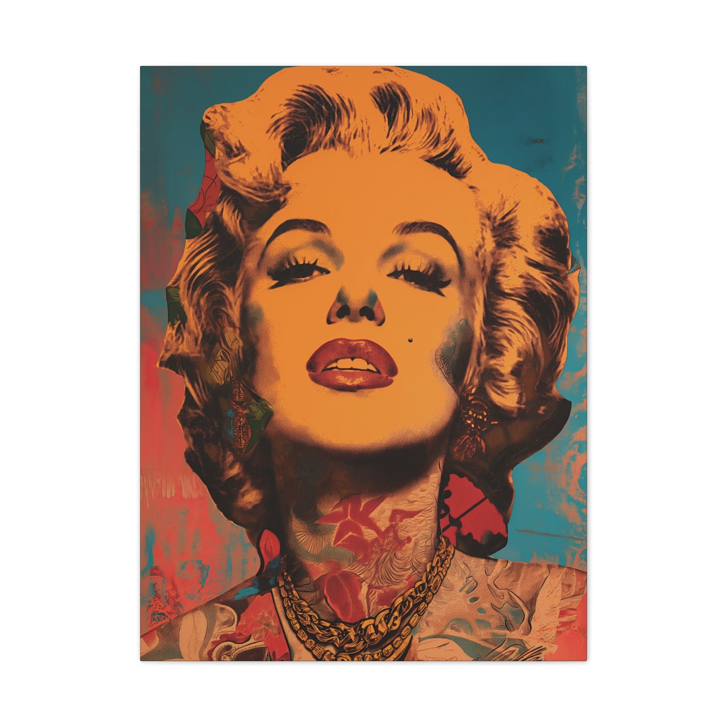 Marilyn 1 Canvas Stretched, 0.75"