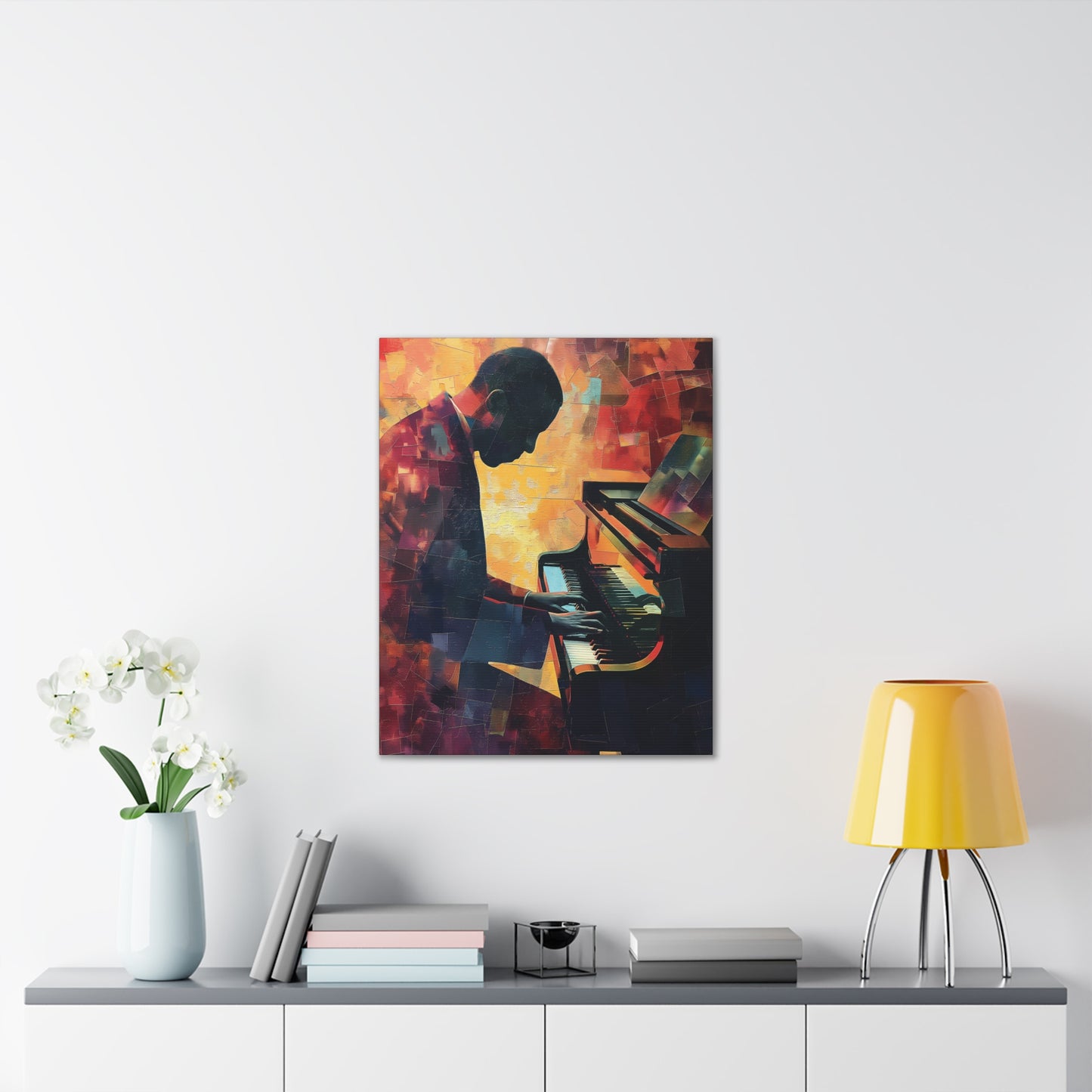 Piano 1 Canvas Stretched, 0.75"