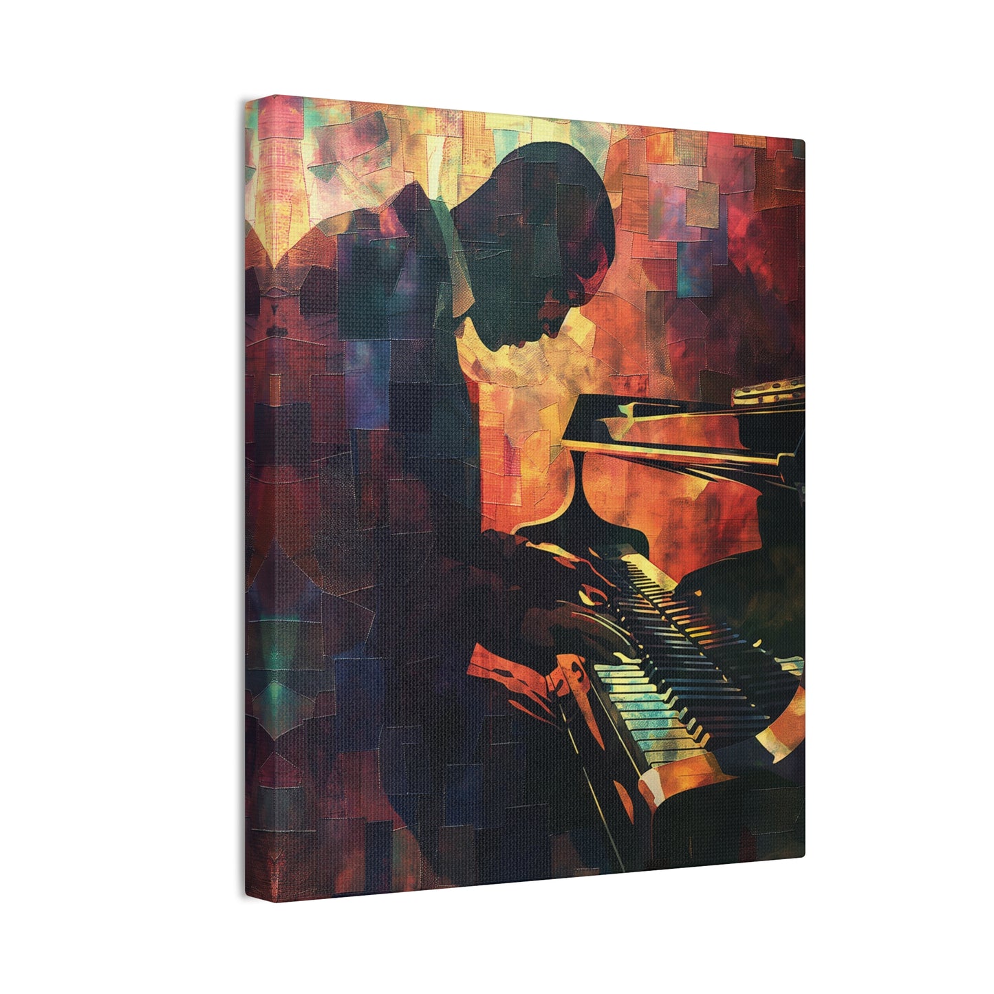 Piano 2 Canvas Stretched, 0.75"