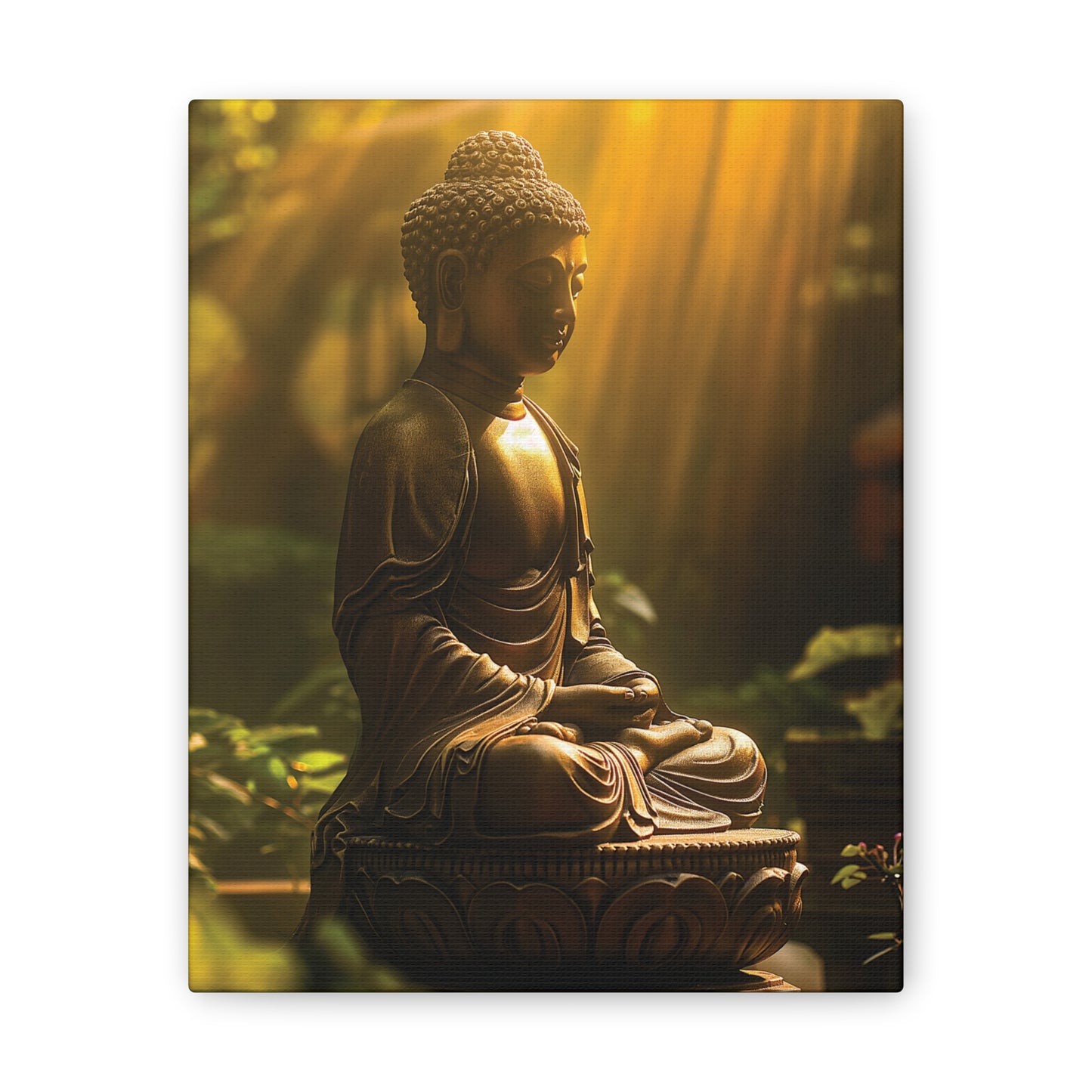 Buddha 26 Canvas Stretched, 0.75"