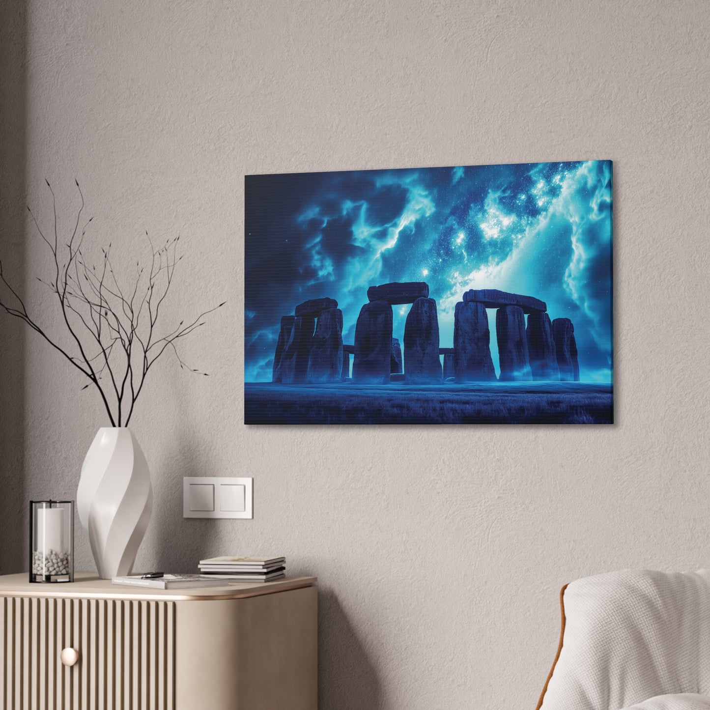 Stonehenge Energy 2 Canvas Stretched, 0.75"