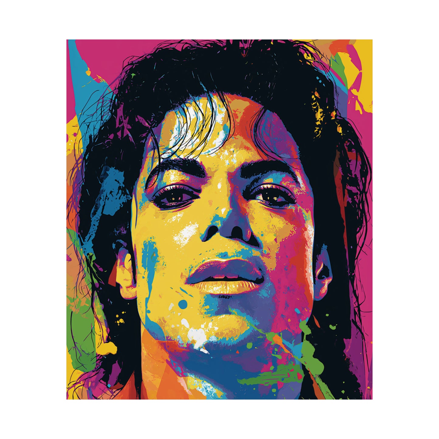 Jackson 1 Matte Vertical Posters