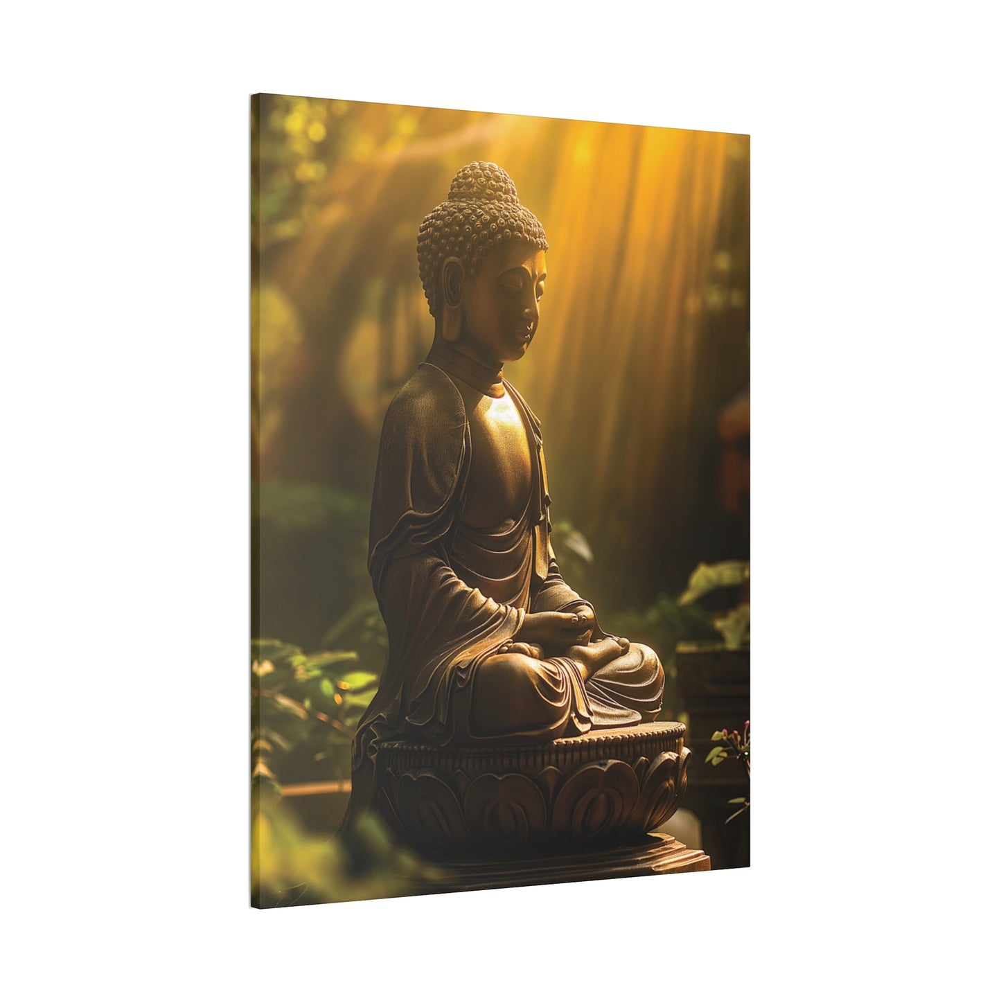 Buddha 26 Canvas Stretched, 0.75"