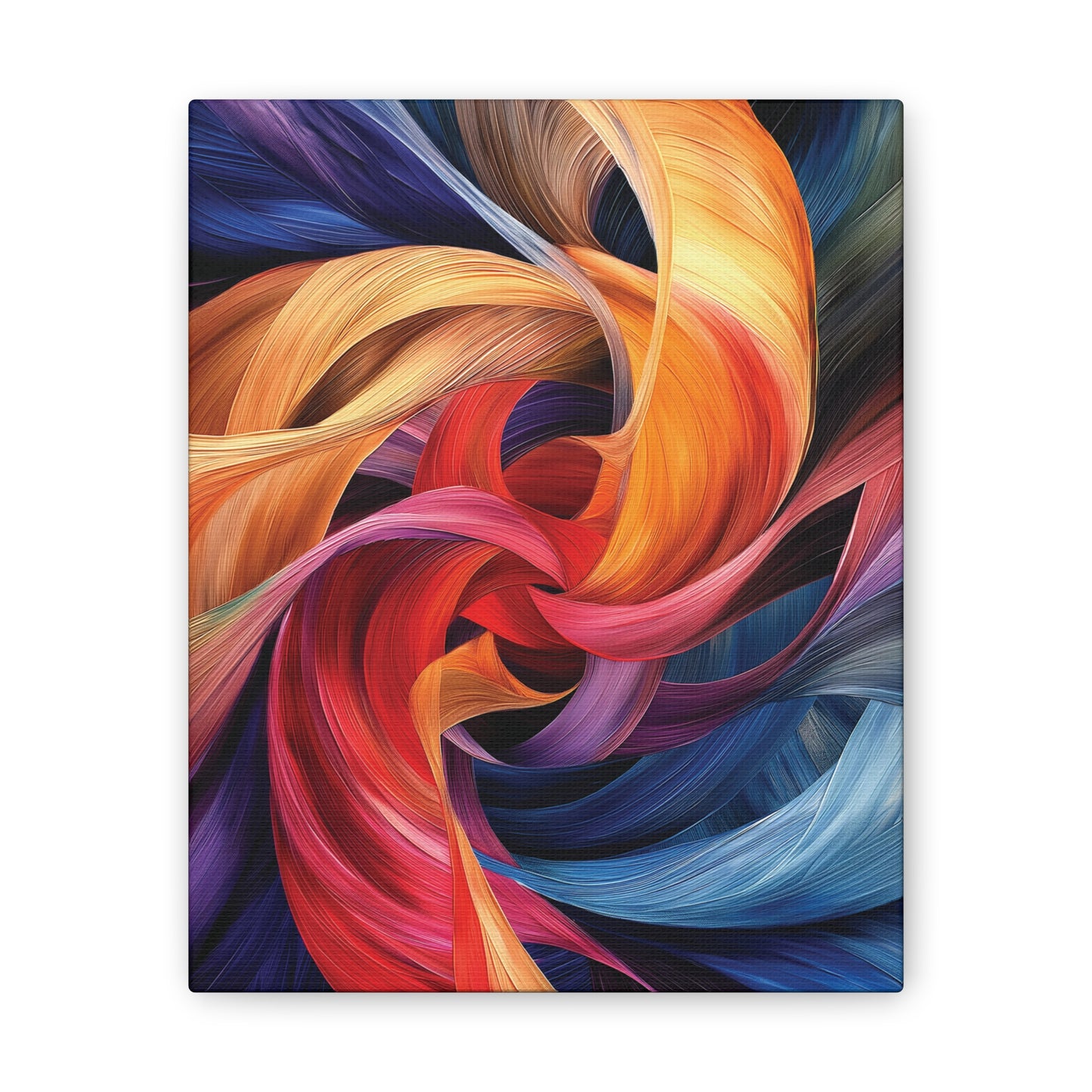 Ribbons 1 Canvas Stretched, 0.75"