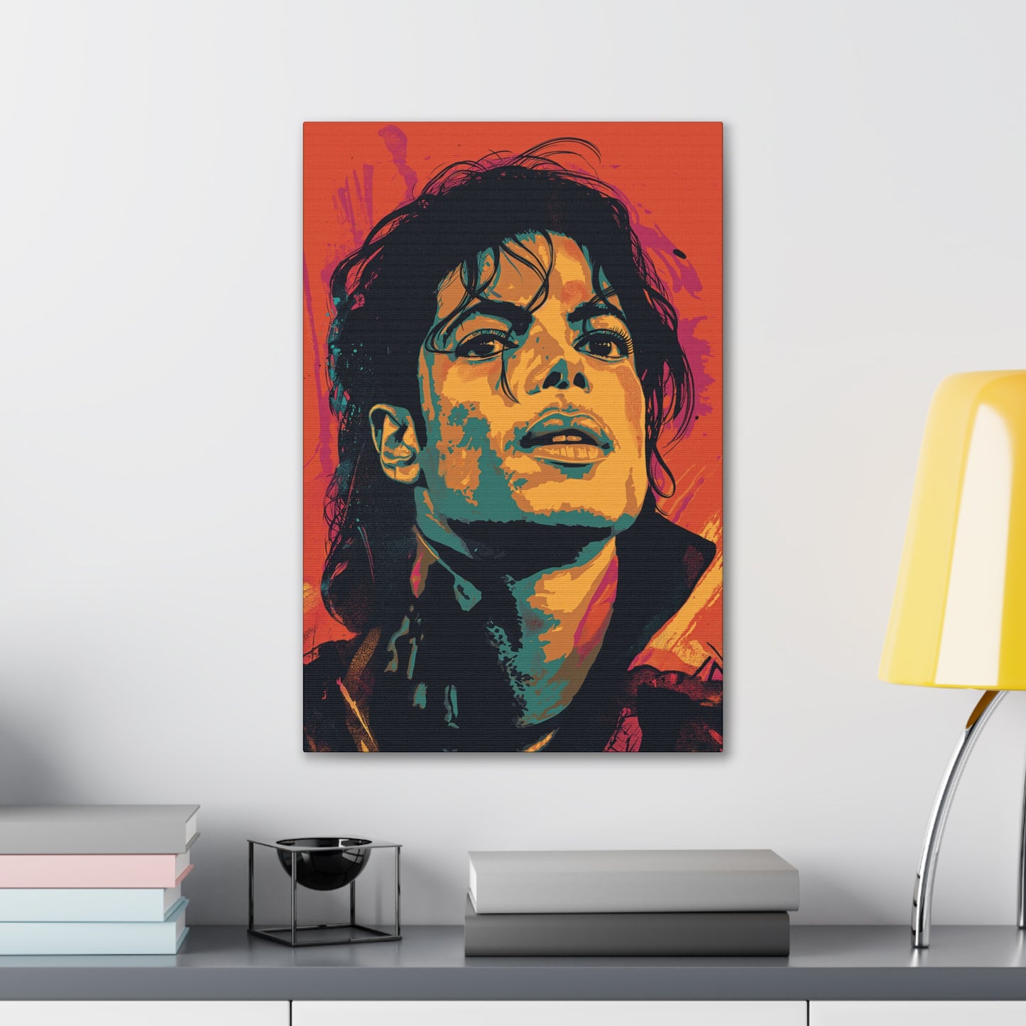 Jackson 2 Canvas Stretched, 0.75"