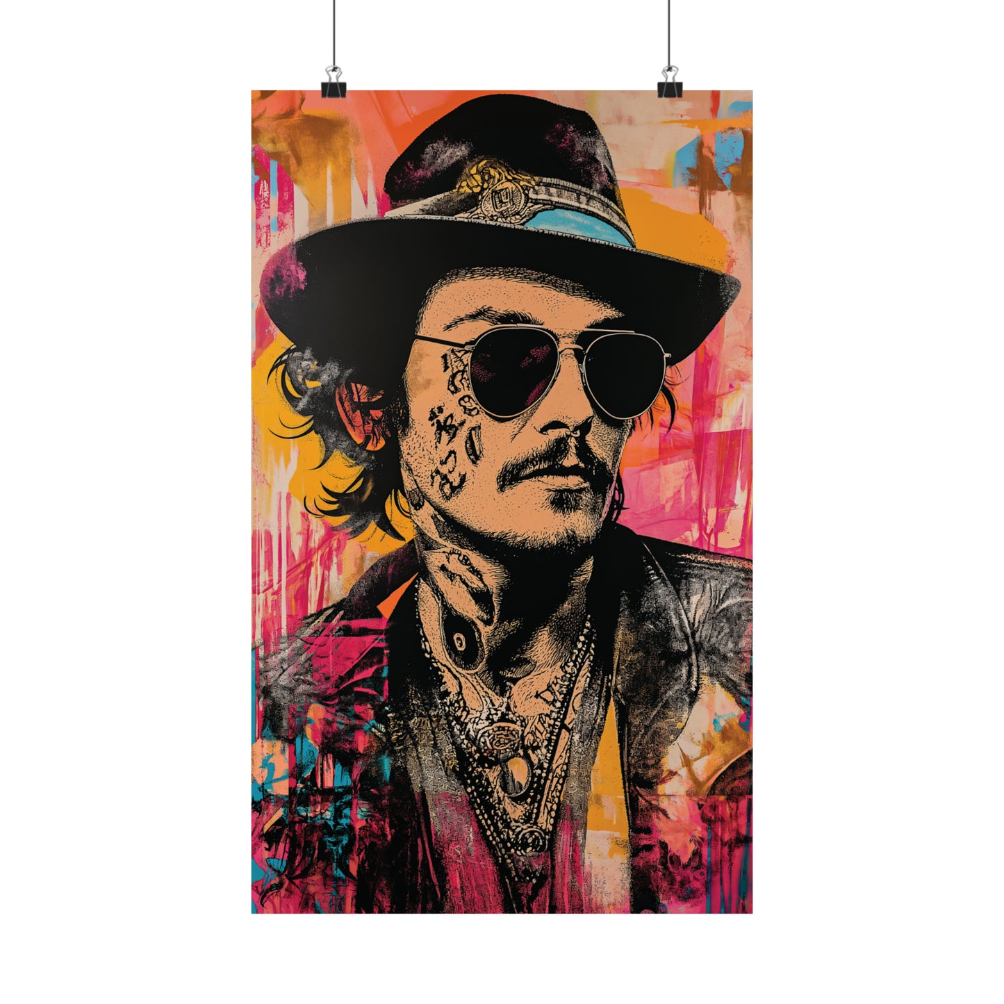 Depp 1 Matte Vertical Posters