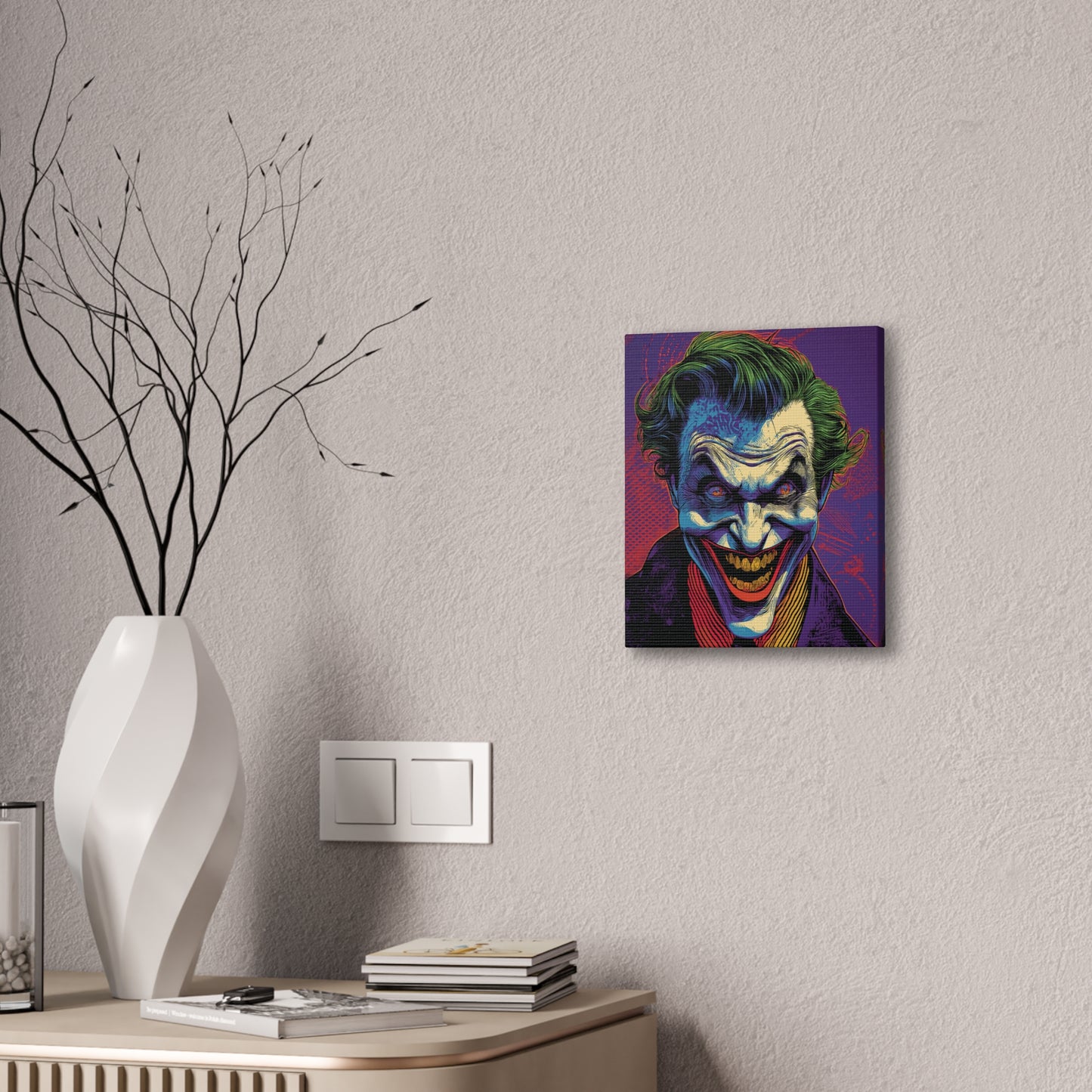 Joker 1 Canvas Stretched, 0.75"