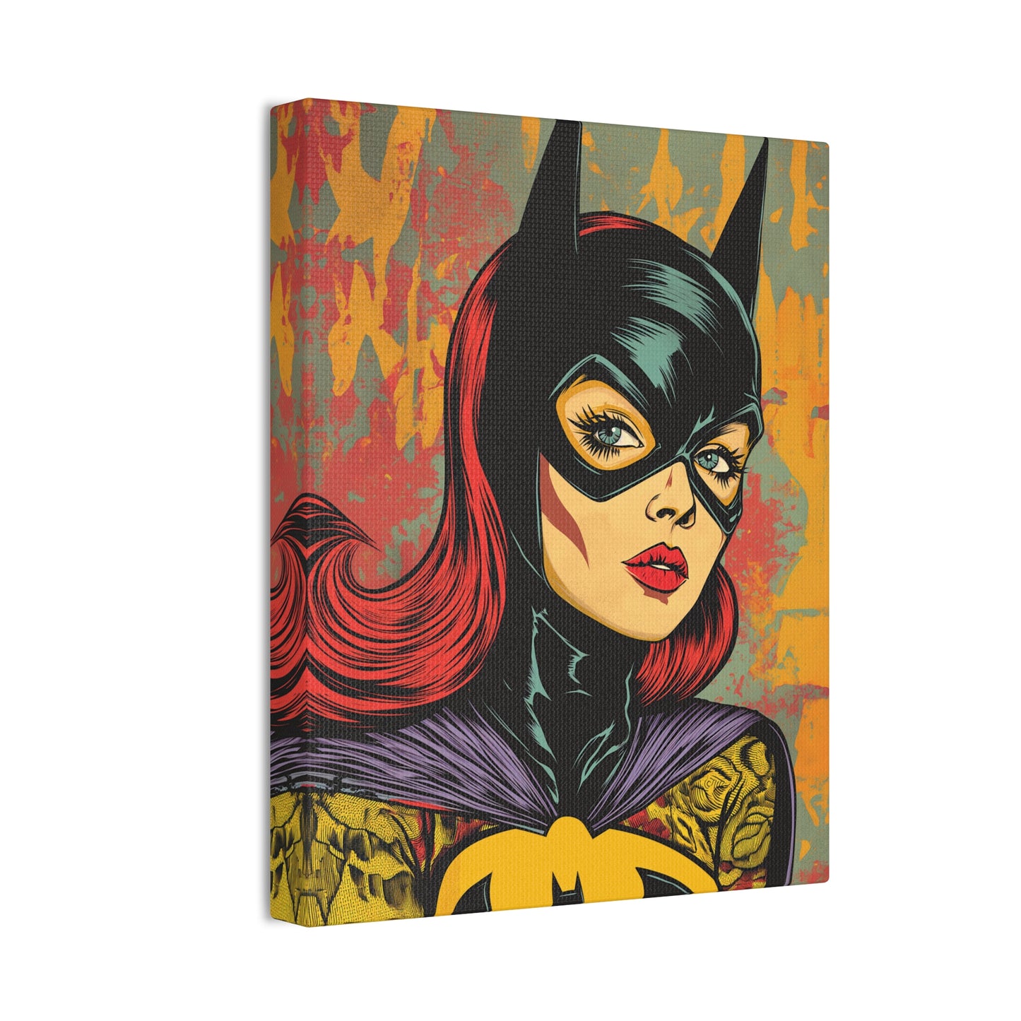 Batgirl 1 Canvas Stretched, 0.75"