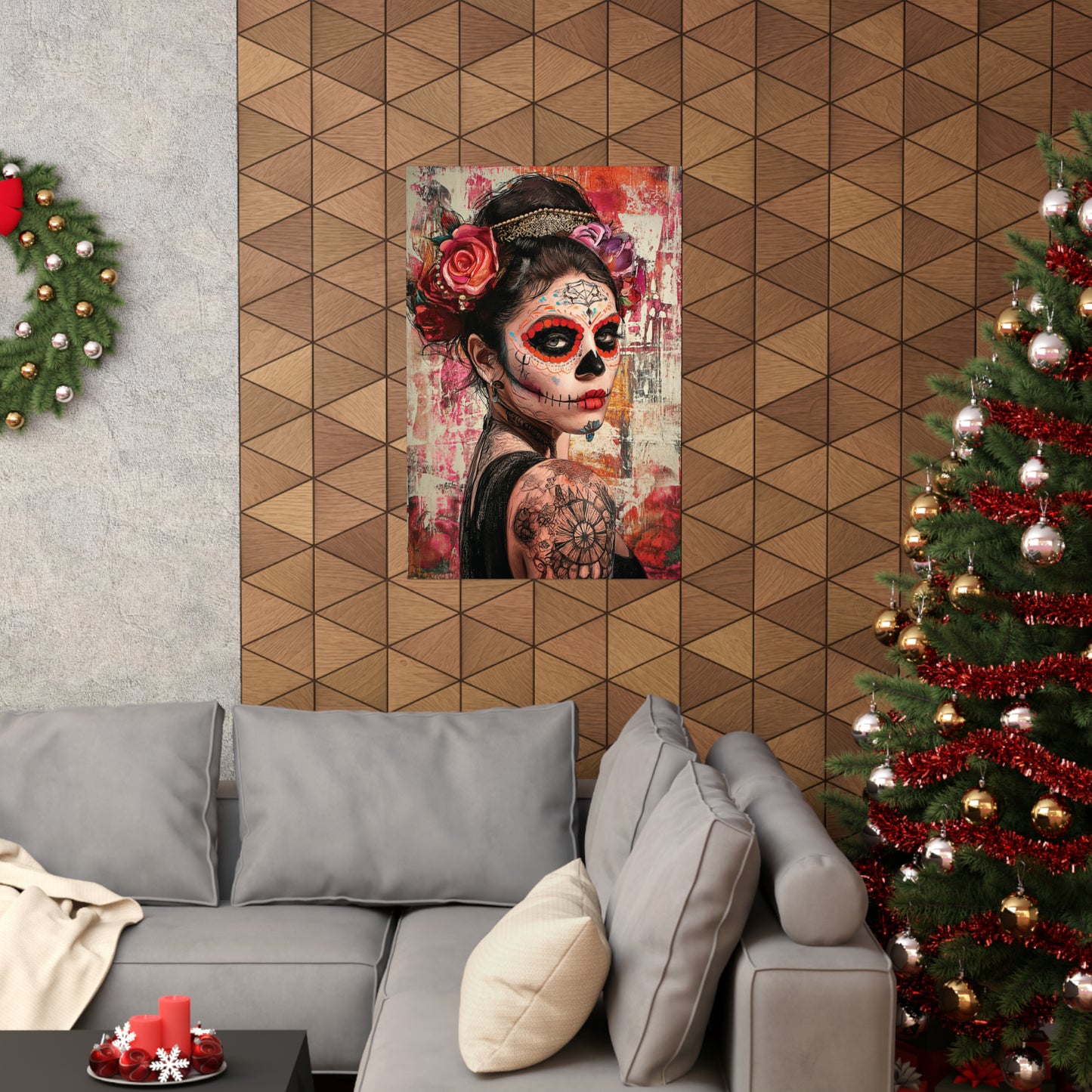 Day of the Dead 1 Matte Vertical Posters