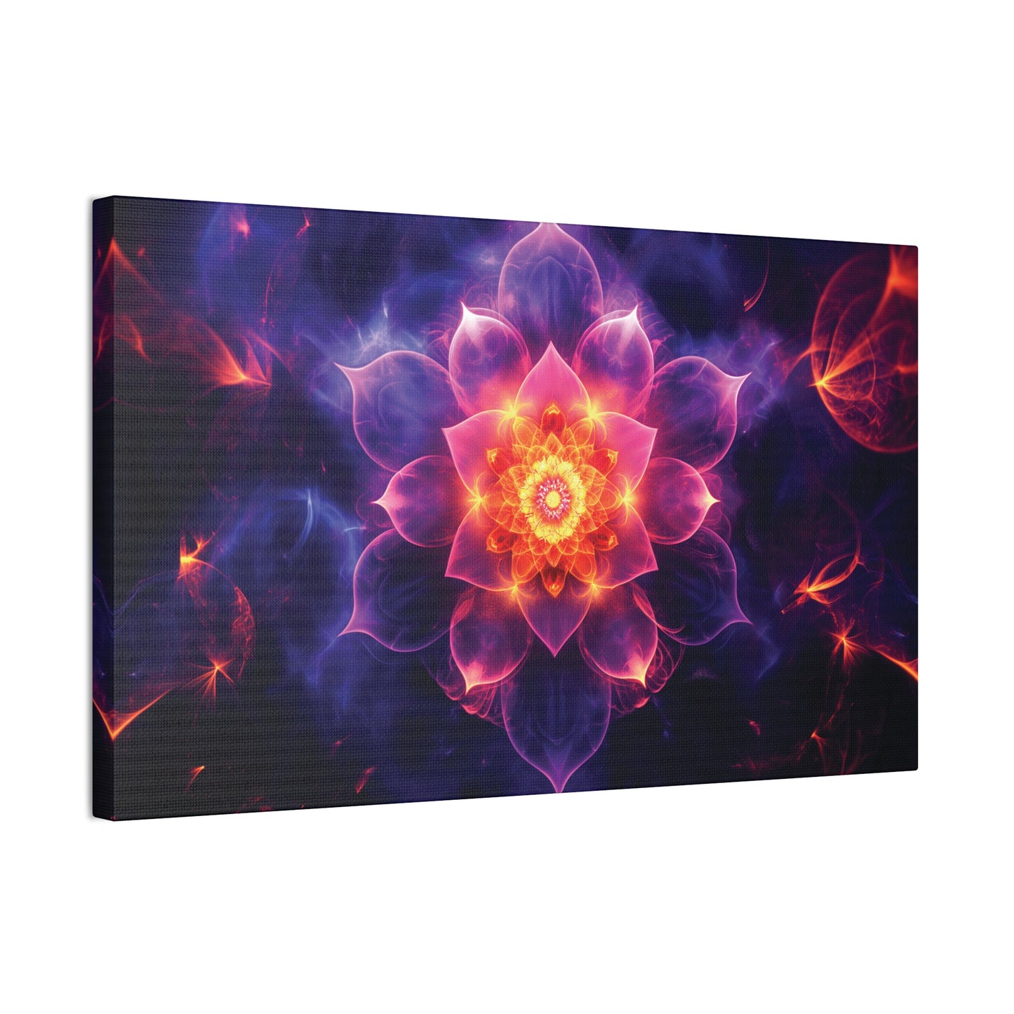 Deep Mandala 10 Canvas Stretched, 0.75"