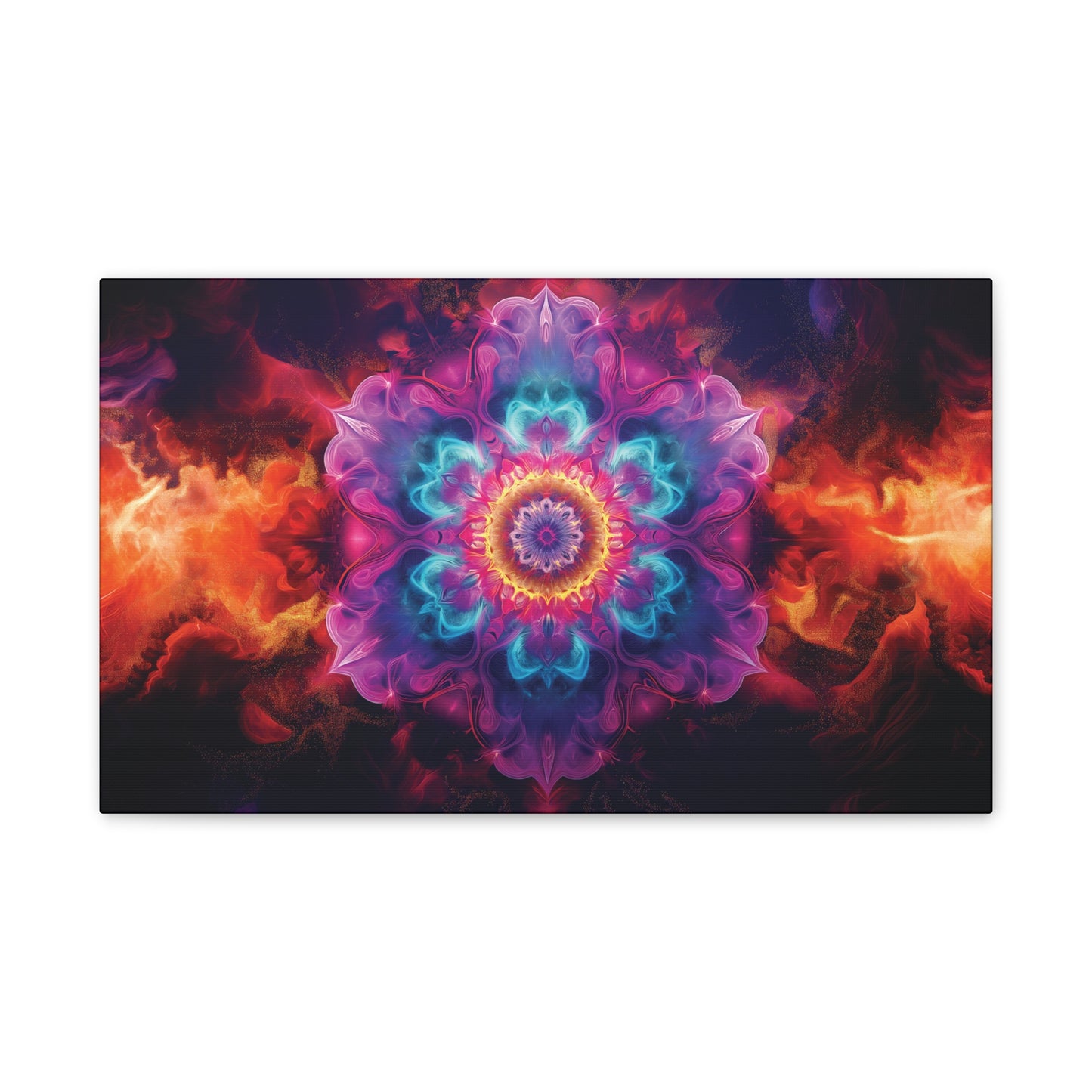 Deep Mandala 1 Canvas Stretched, 0.75"