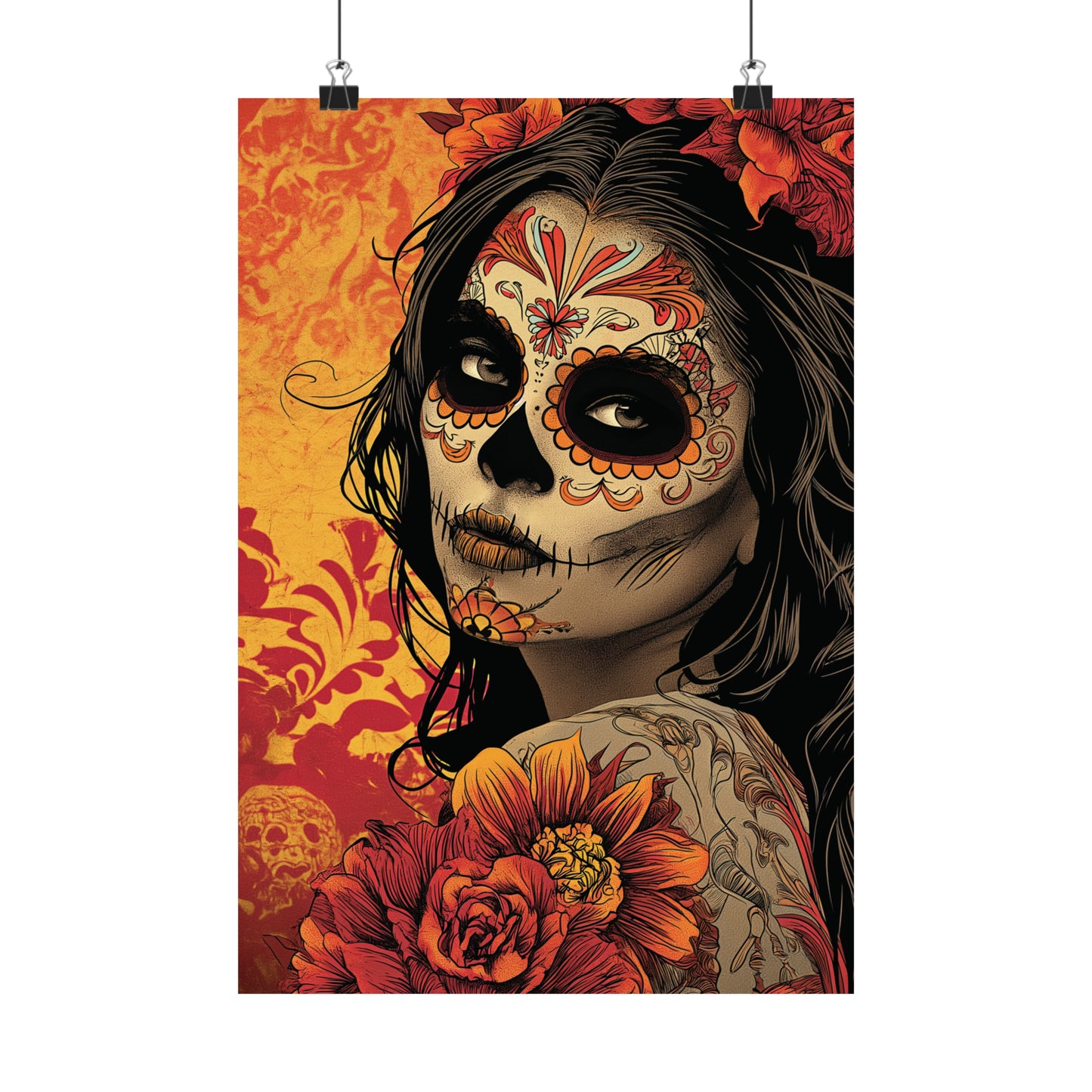 Day of the Dead 9 Matte Vertical Posters