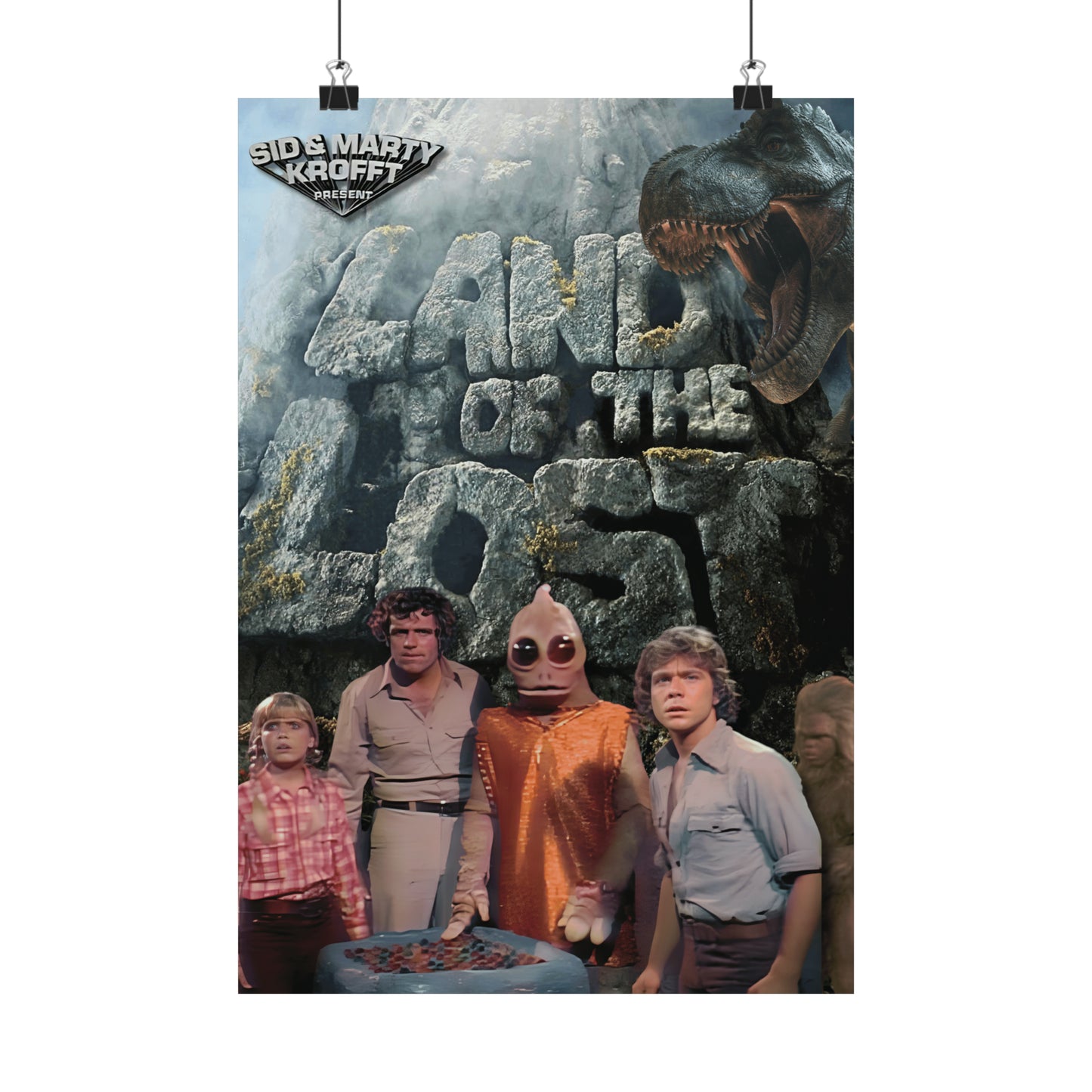 Land of the Lost Matte Vertical Posters