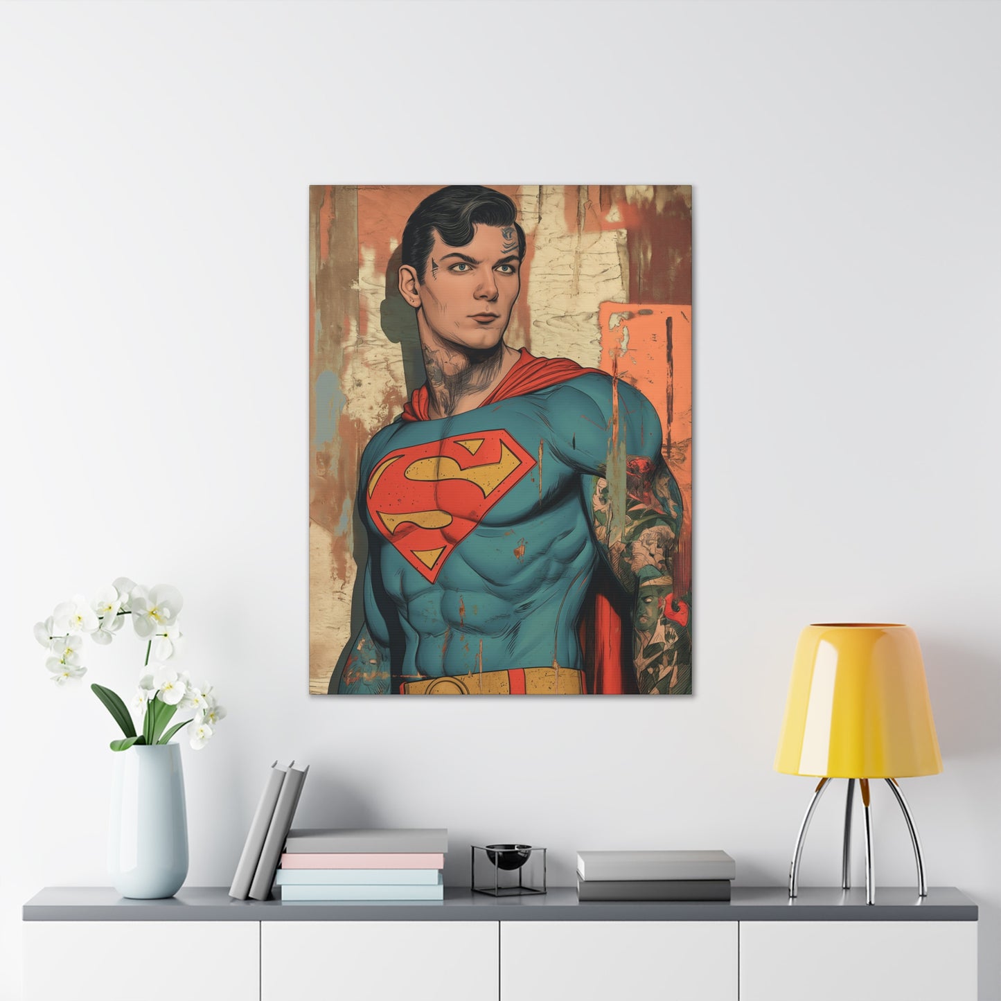 Super 1 Canvas Stretched, 0.75"