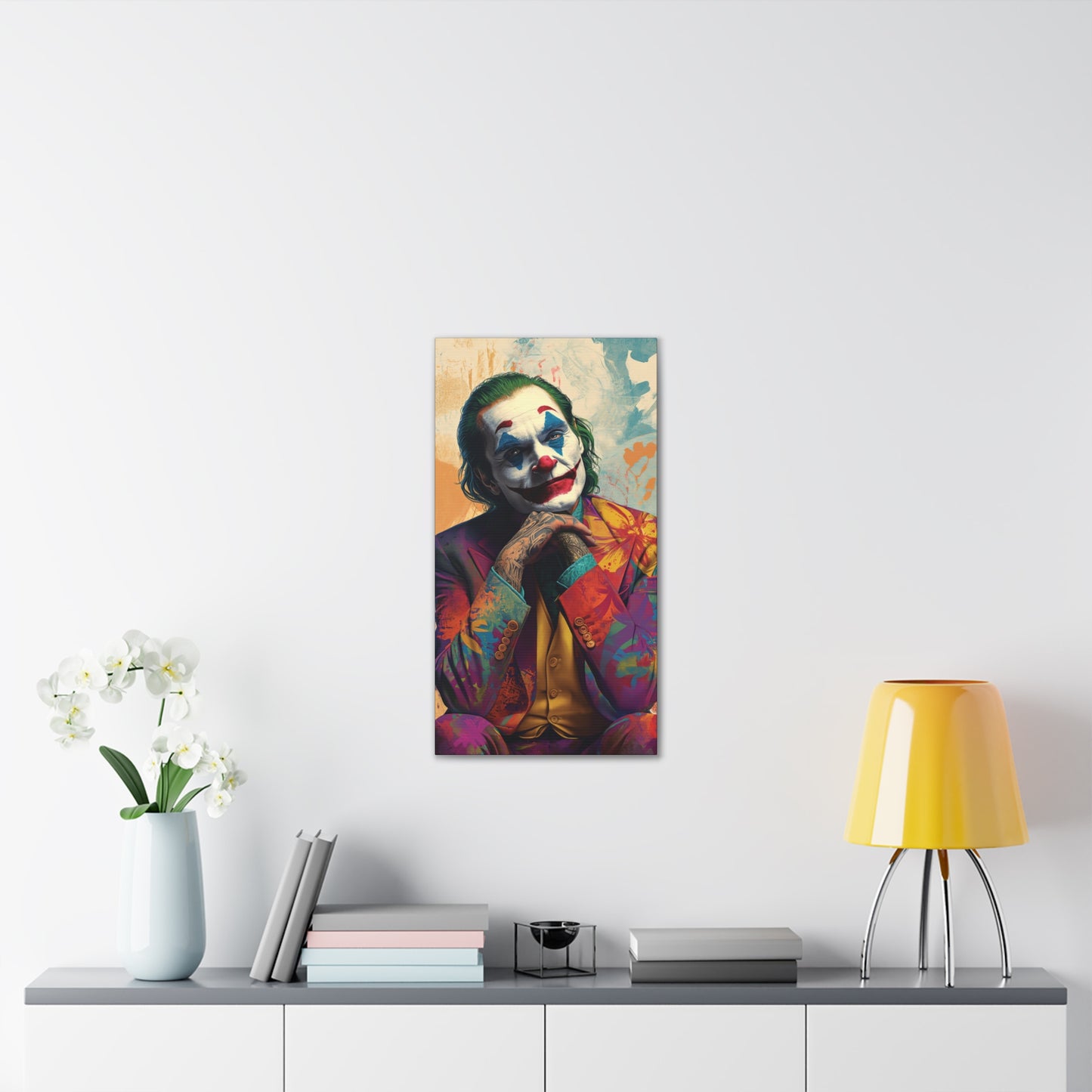 Joker 4 Canvas Stretched, 0.75"