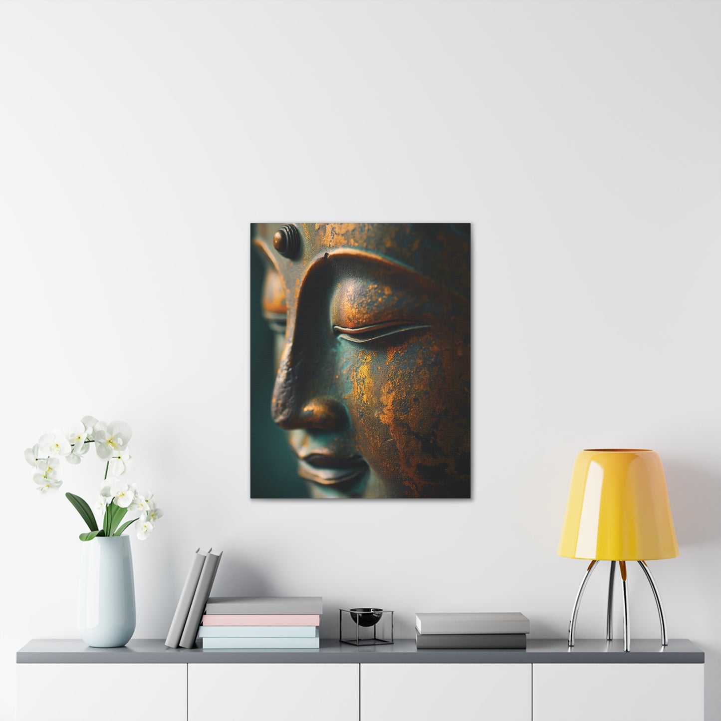 Buddha 22 Canvas Stretched, 0.75"