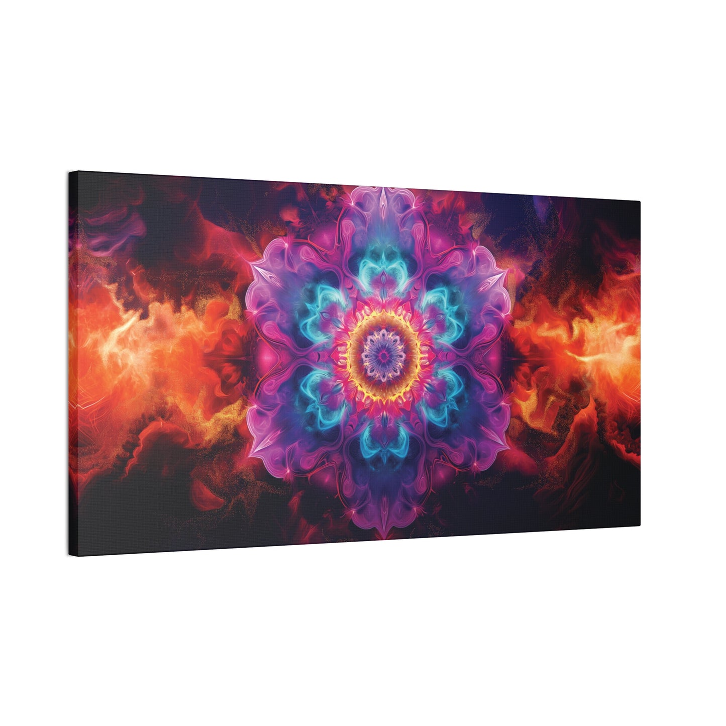 Deep Mandala 1 Canvas Stretched, 0.75"