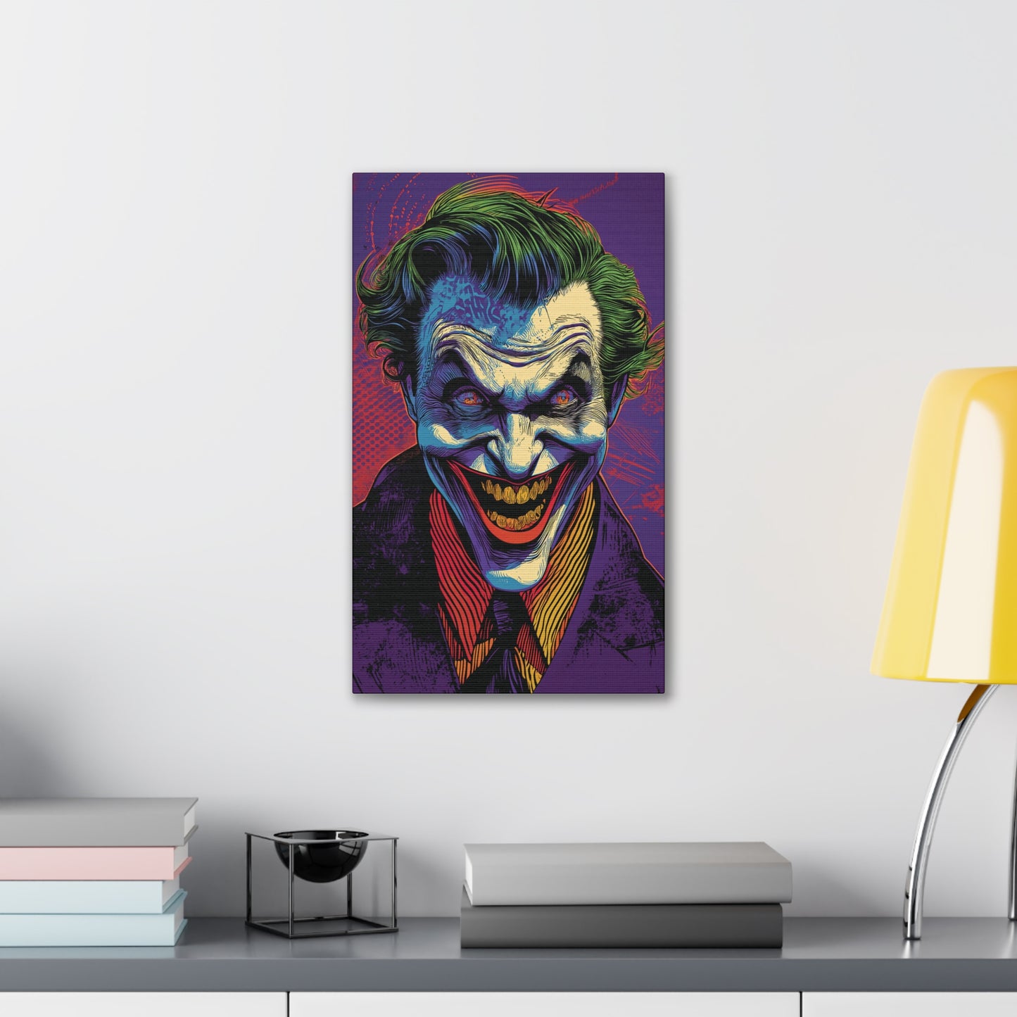 Joker 1 Canvas Stretched, 0.75"